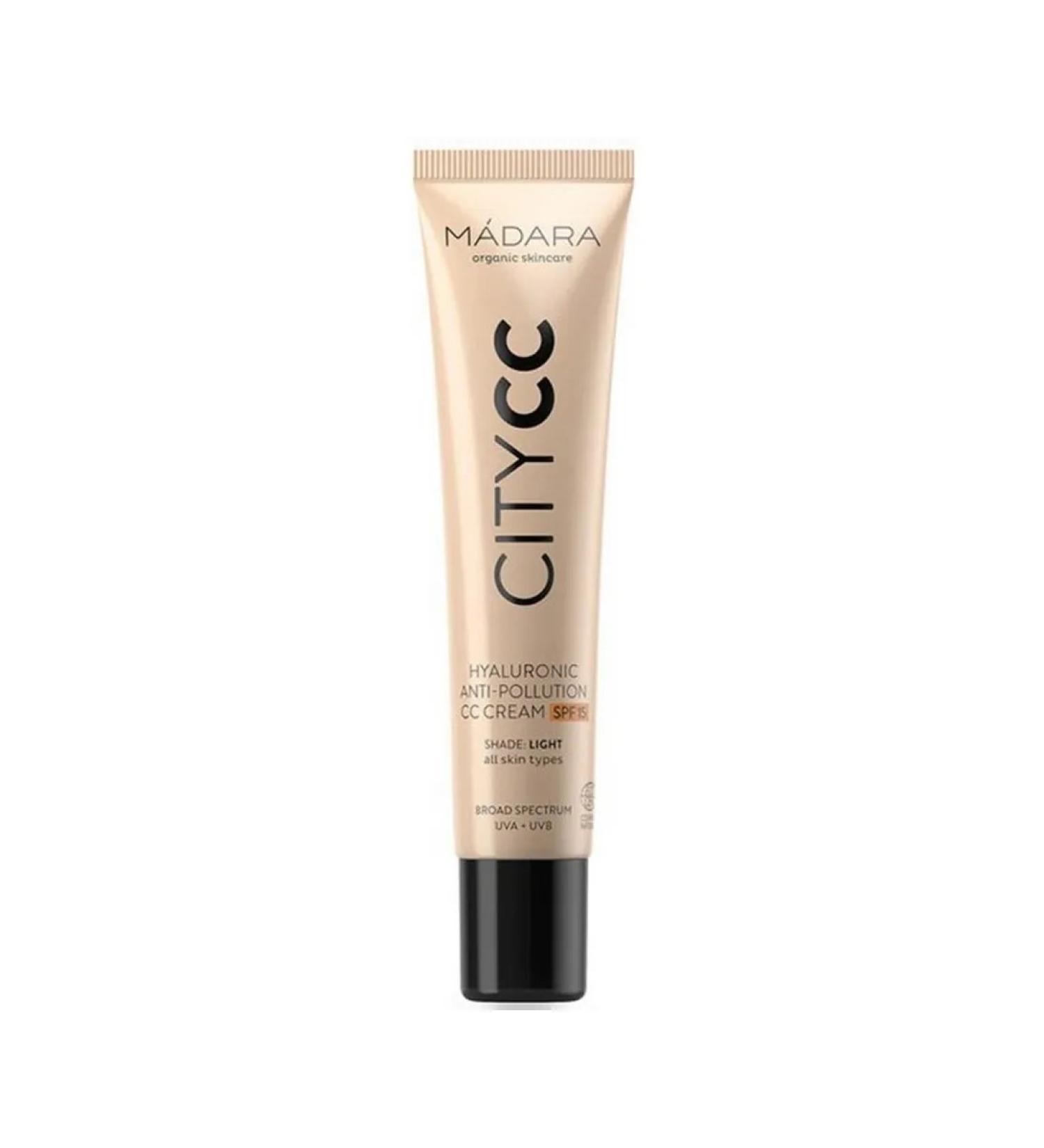 CC-Cream Maacutedara CityCC Hyaluronic SPF15 Light Beige 40 M - Buy Online on GoSupps.com