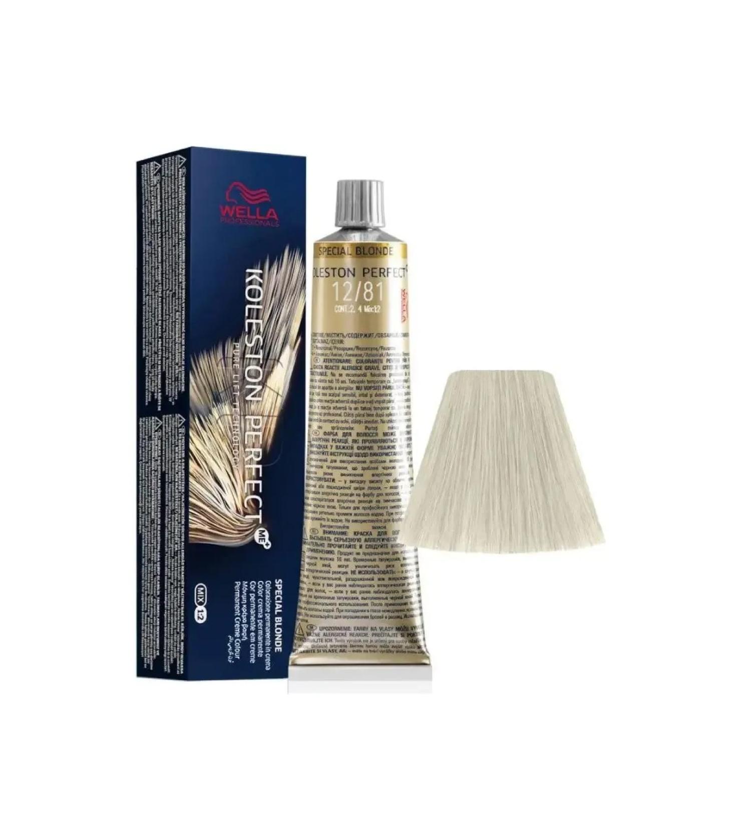 WELLA Koleston Perfect ME+ 12 81 Persistent hair dye 60 ml - Buy Online on GoSupps.com