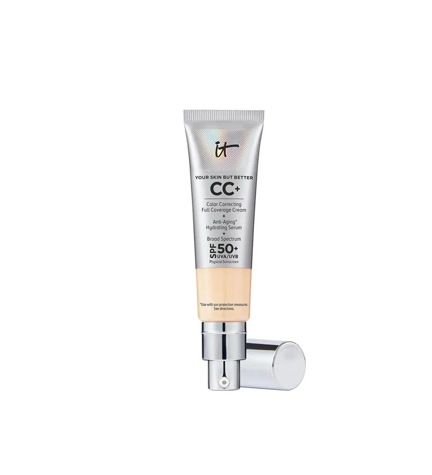 It Cosmetics CC+ Cream Full-Coverage Foundation SPF 50+ 32ML - Buy Online on GoSupps.com
