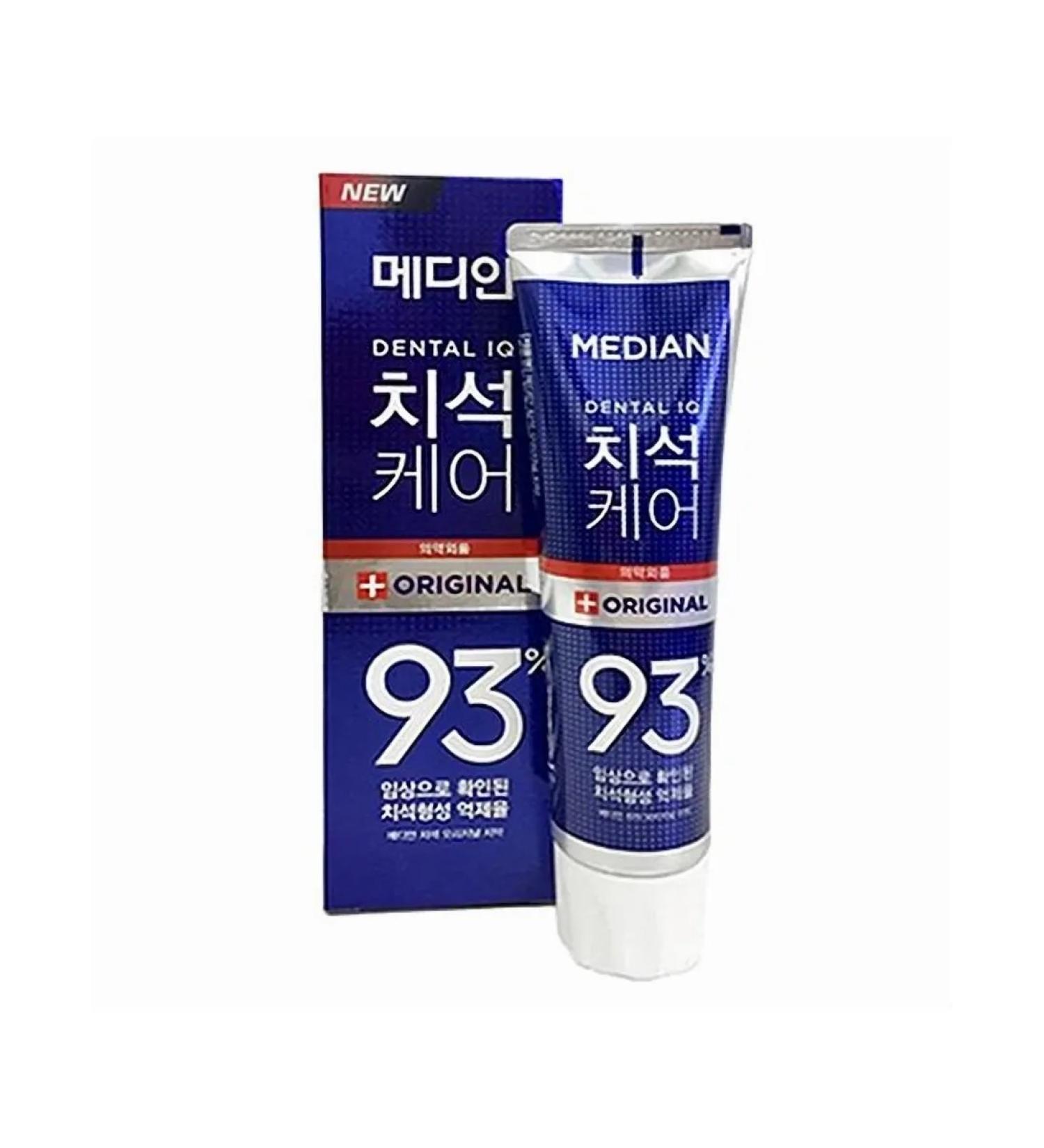 Korean toothpaste Median dental IQ 93% or sweet mint - Buy Online on GoSupps.com
