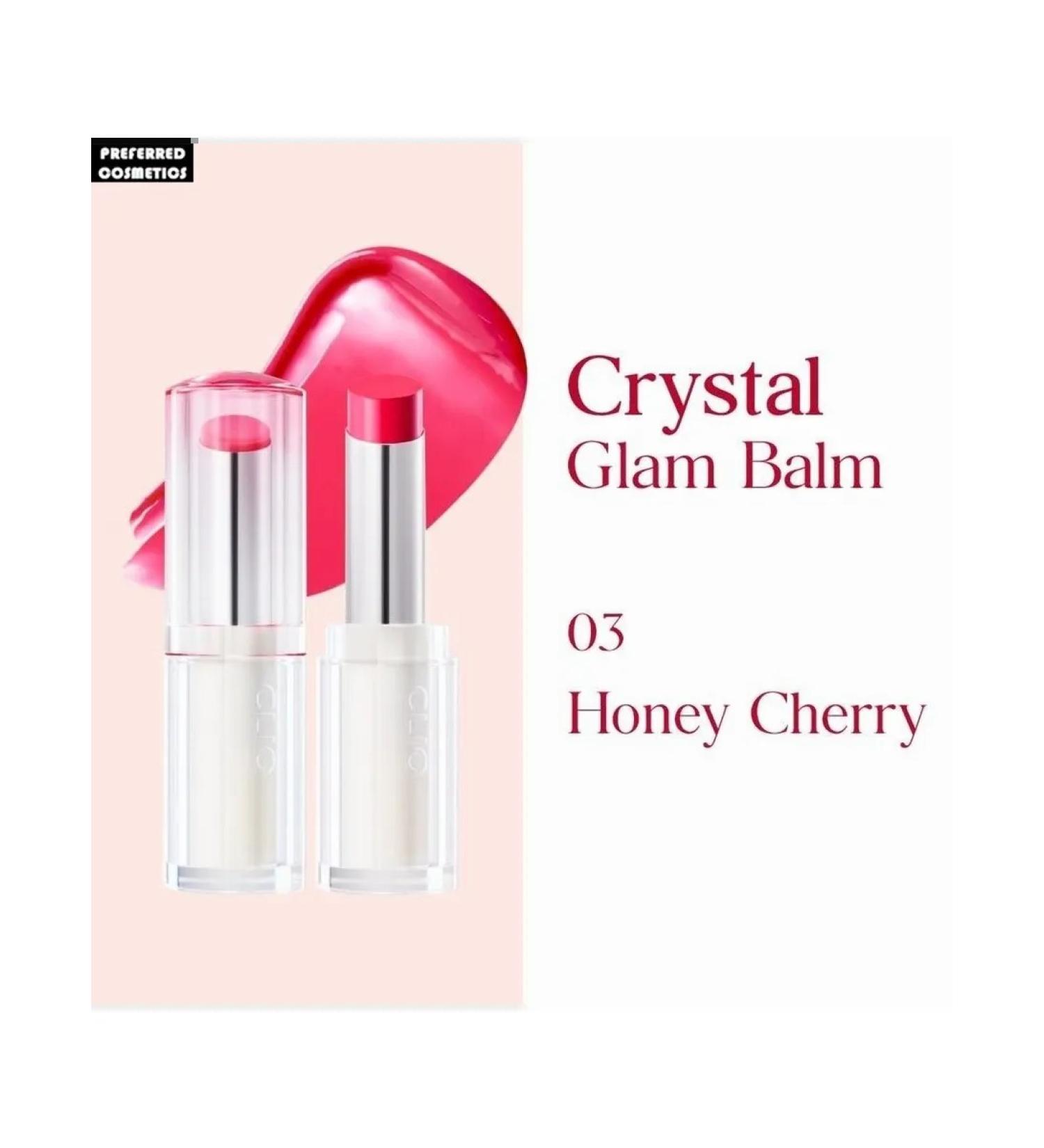 Clio Crystal Glama lipstick shine for lips moisturized 03 Cherry - Buy Online on GoSupps.com