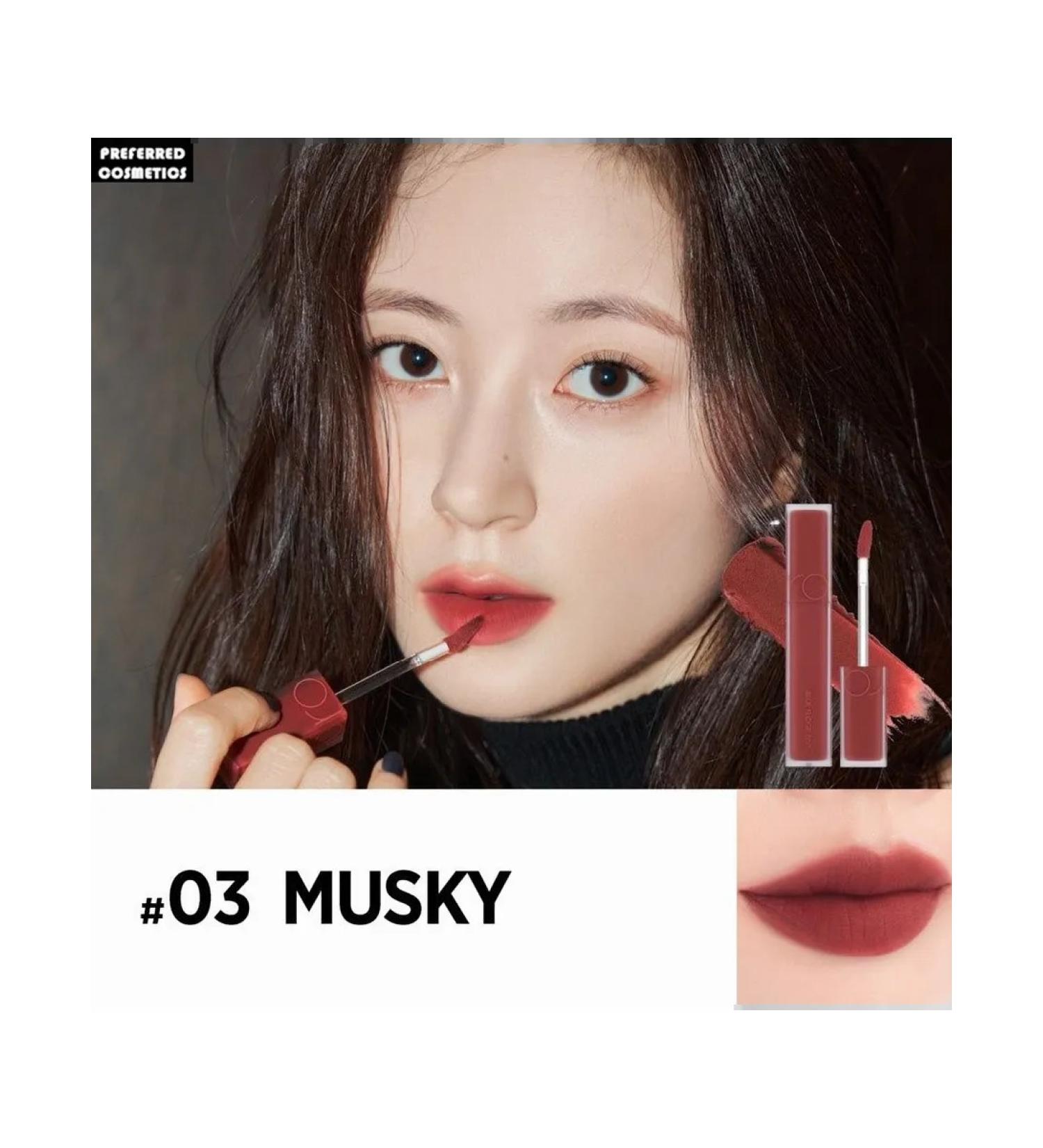 Romand Blur Fudge Tint matte lipstick #03 Musky - Buy Online on GoSupps.com