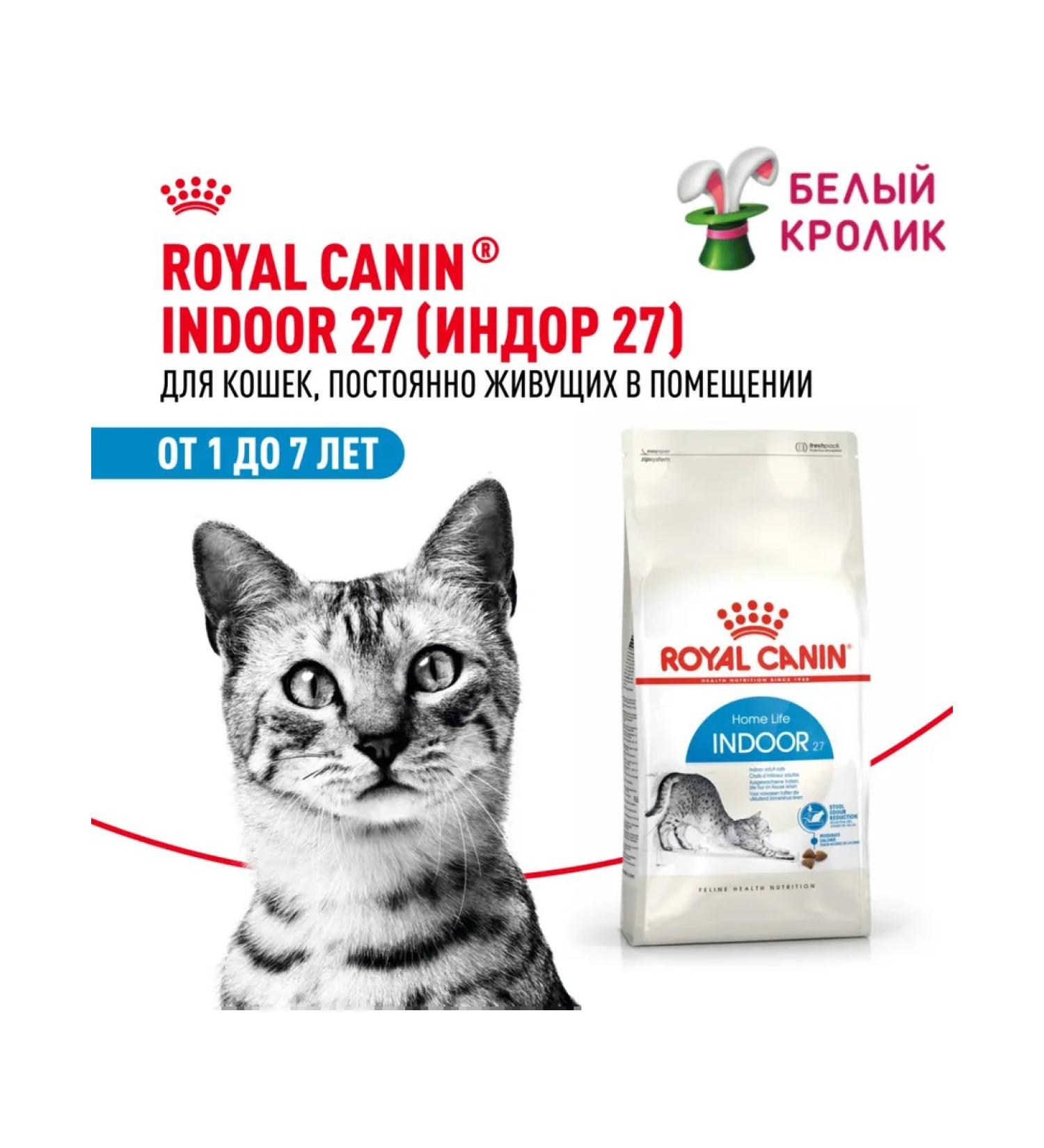 ROYAL CANIN Dry food for cats Indoor 27 400g - Buy Online on GoSupps.com
