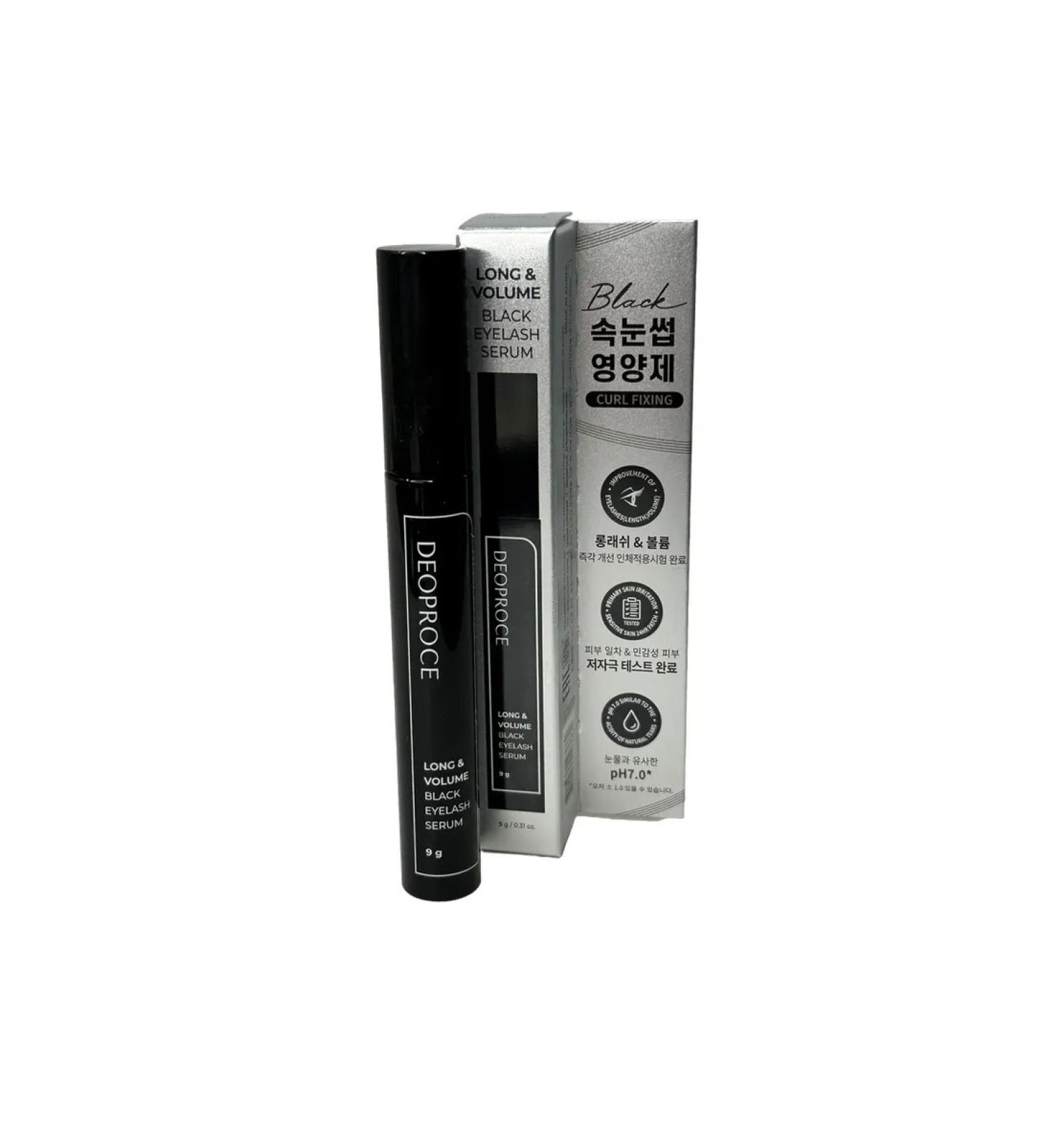 DEOPROCE Serum for the growth and strengthening of eyelash black 9 ml - Buy Online on GoSupps.com
