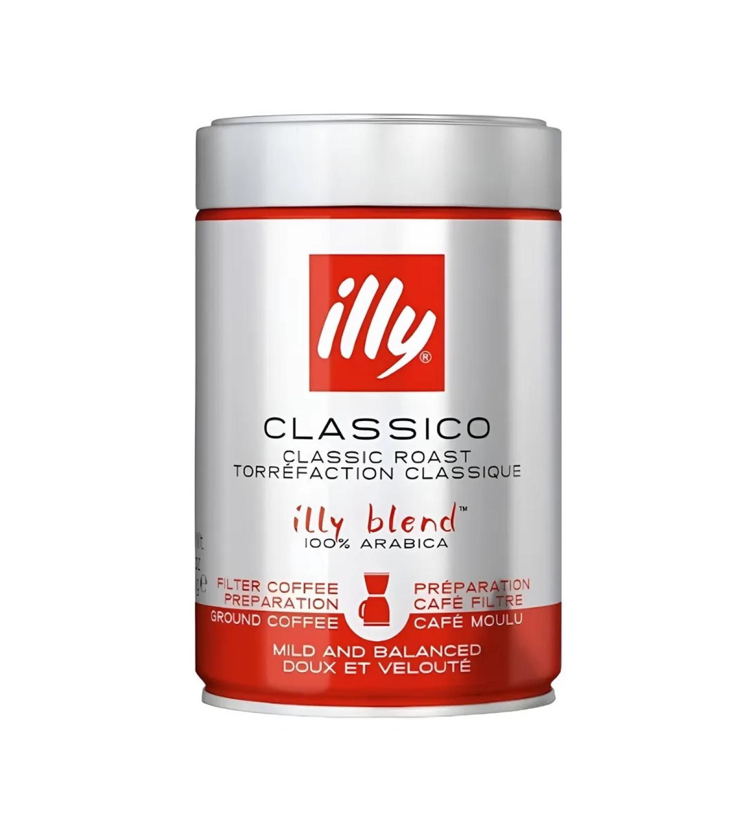Illy Illy Classico Filtro Coffee ground 250g