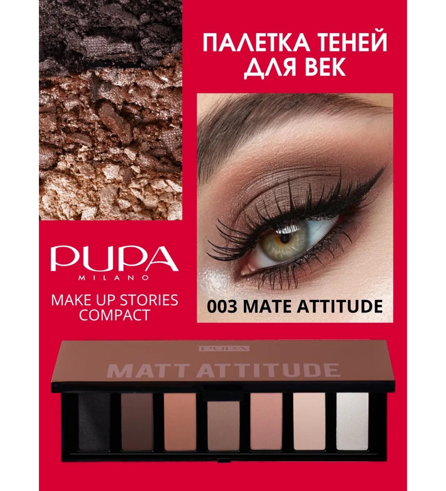 Pupa Palette of Feature Shadows Make Up Stories Compact 003 - Buy Online on GoSupps.com