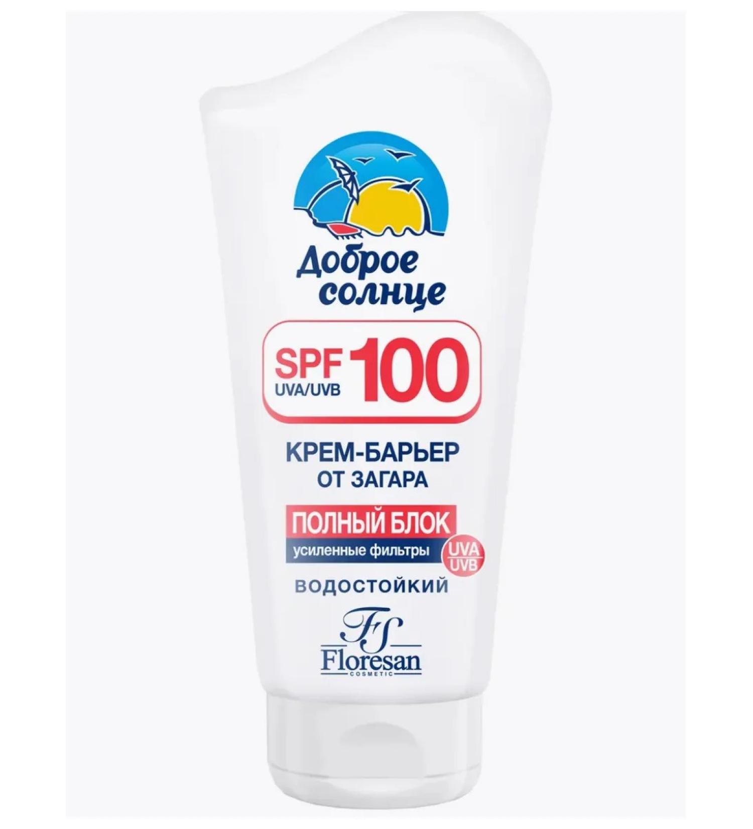 AGAINST TANNING Zagar cream-barrier waterproof SPF 100 Floresans