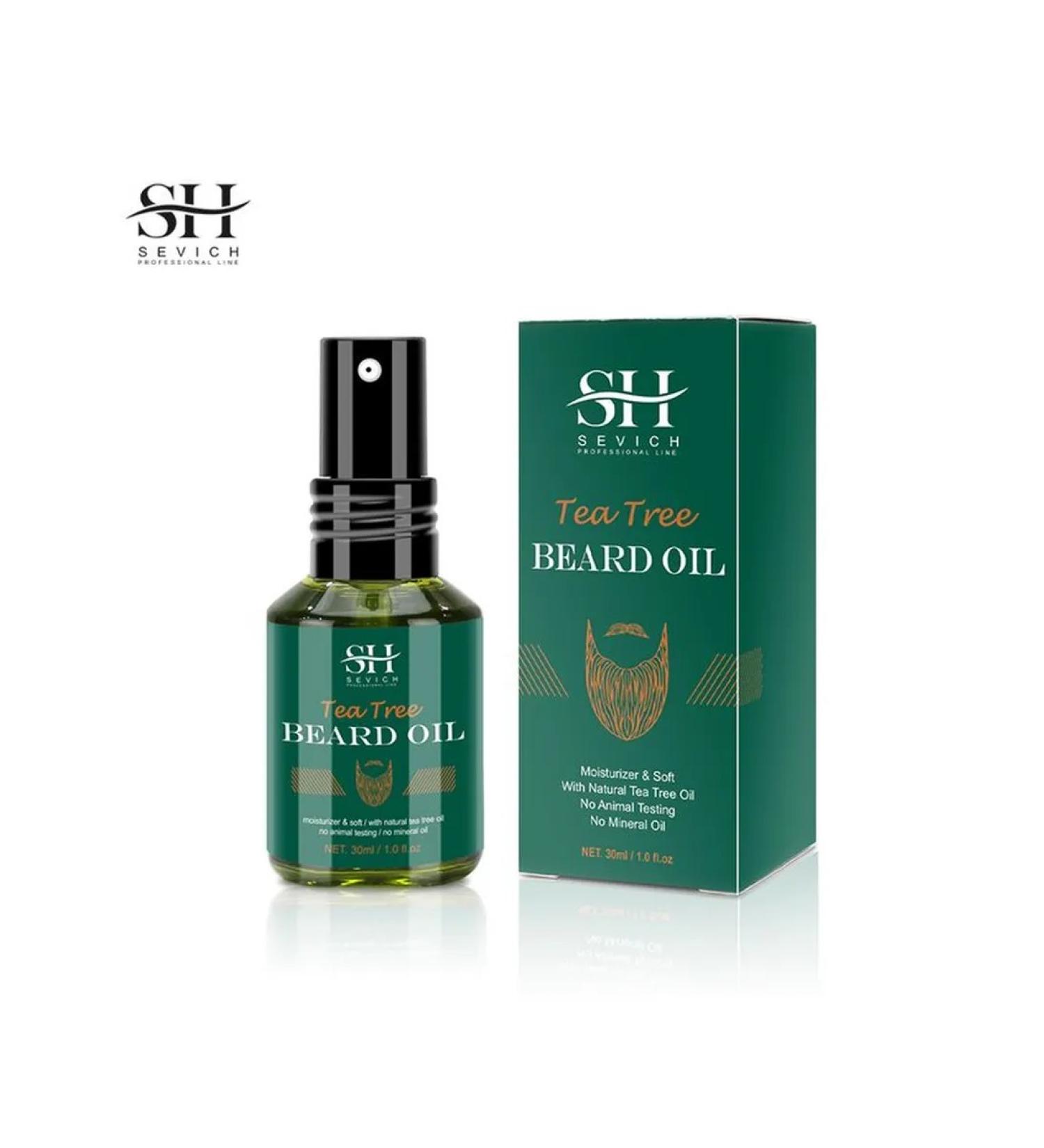 Oil for the growth of a beard with a tea tree (30 ml) - Buy Online on GoSupps.com