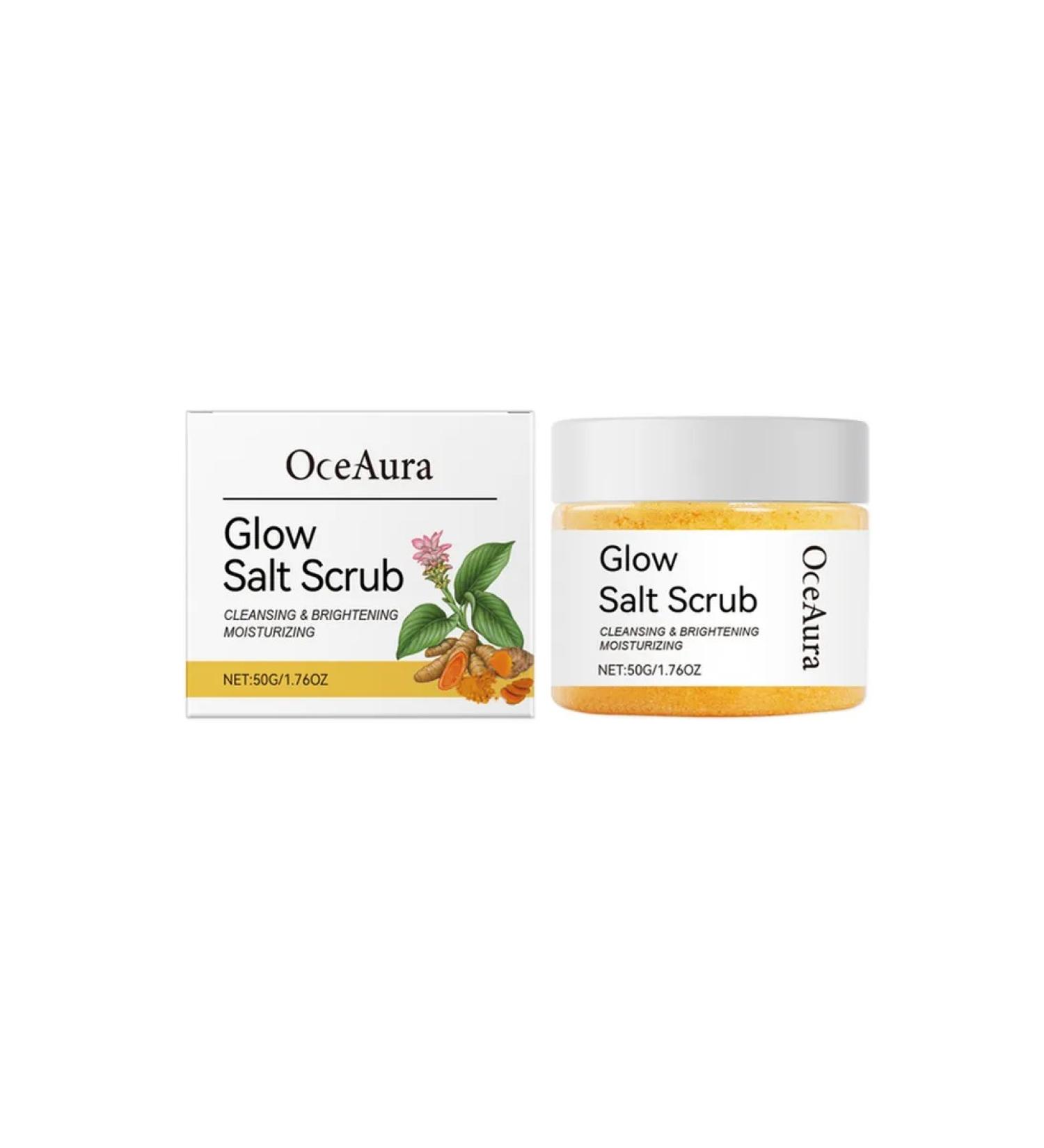 Salt scrub with turmeric (50 g moisturizing purification) - Buy Online on GoSupps.com