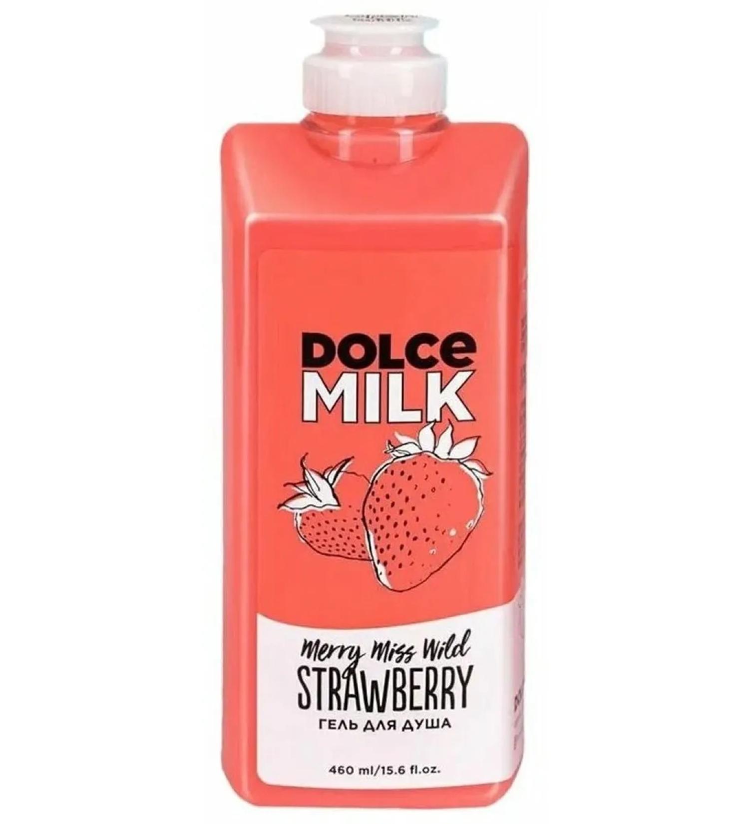 DOLCE MILK Merry Miss Wild Strawberry shower Gel 460 ml - Buy Online on GoSupps.com
