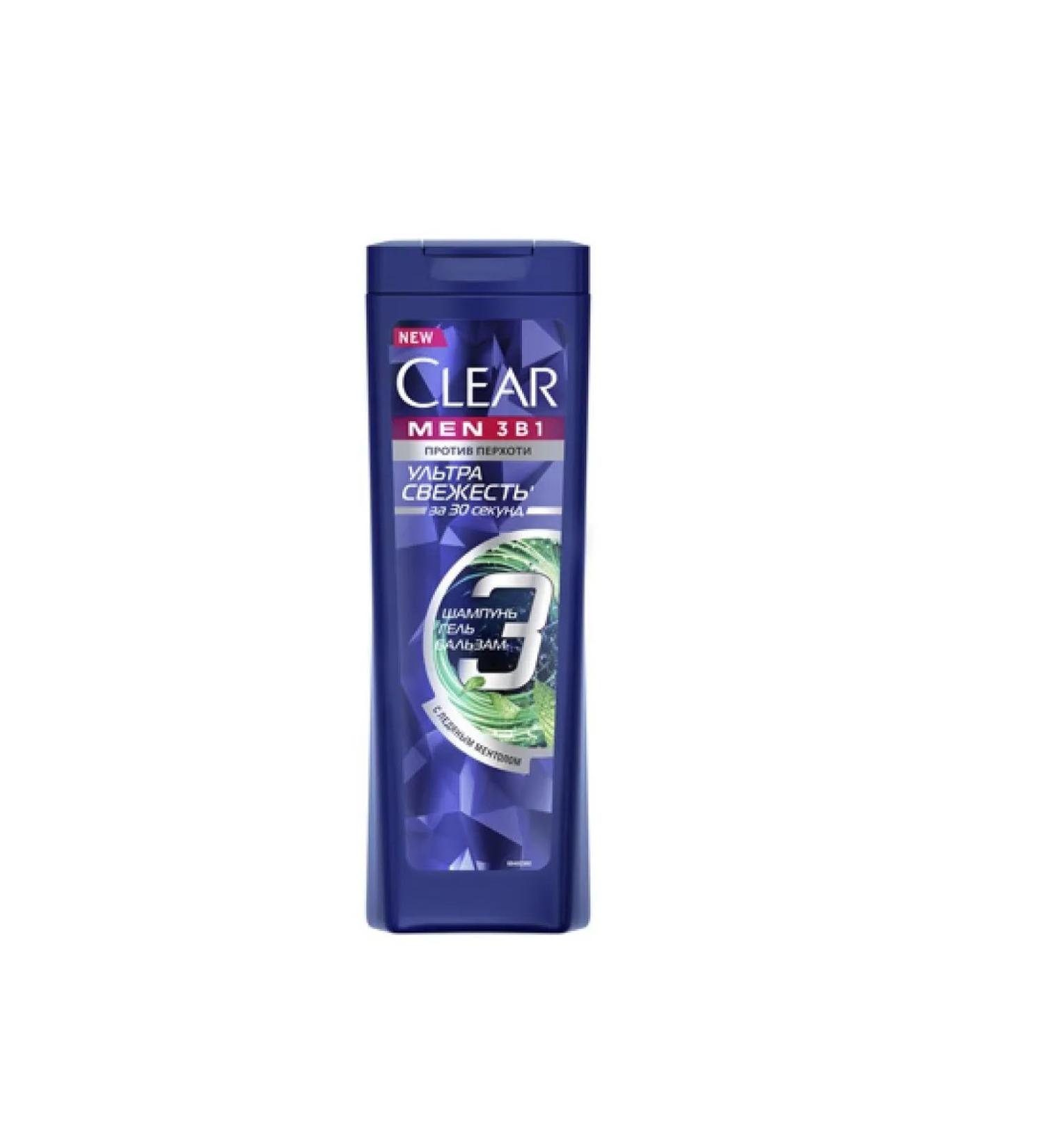 clear Shampoo 3B1 ultra freshness 400 ml