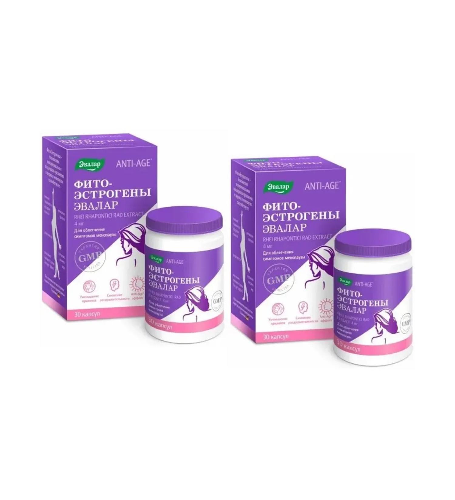 Evalar Phytoestrogens 30 capsules 2 pcs