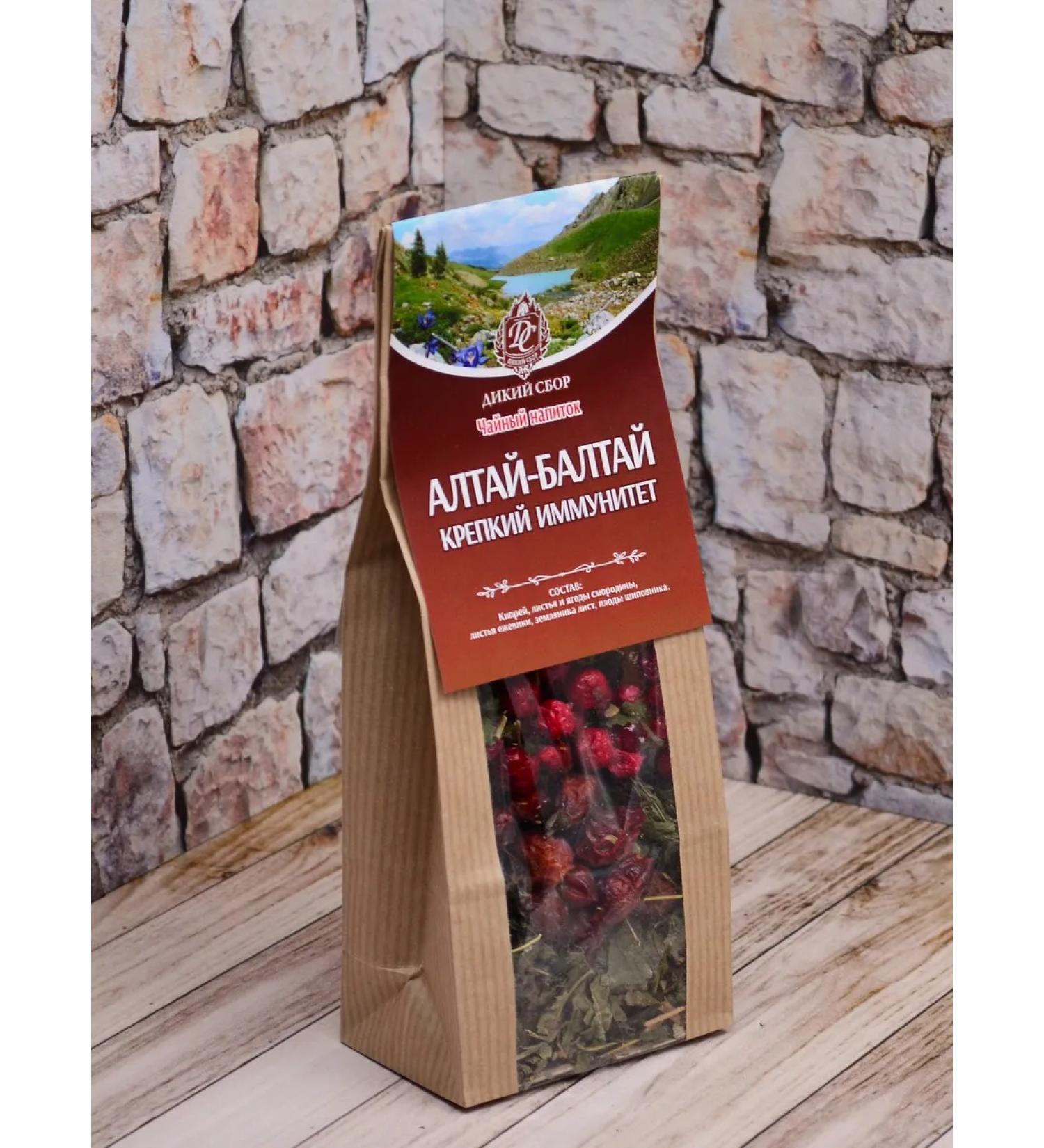 Wild Gathering Altai-Baltai tea drink 50g of herbal collection