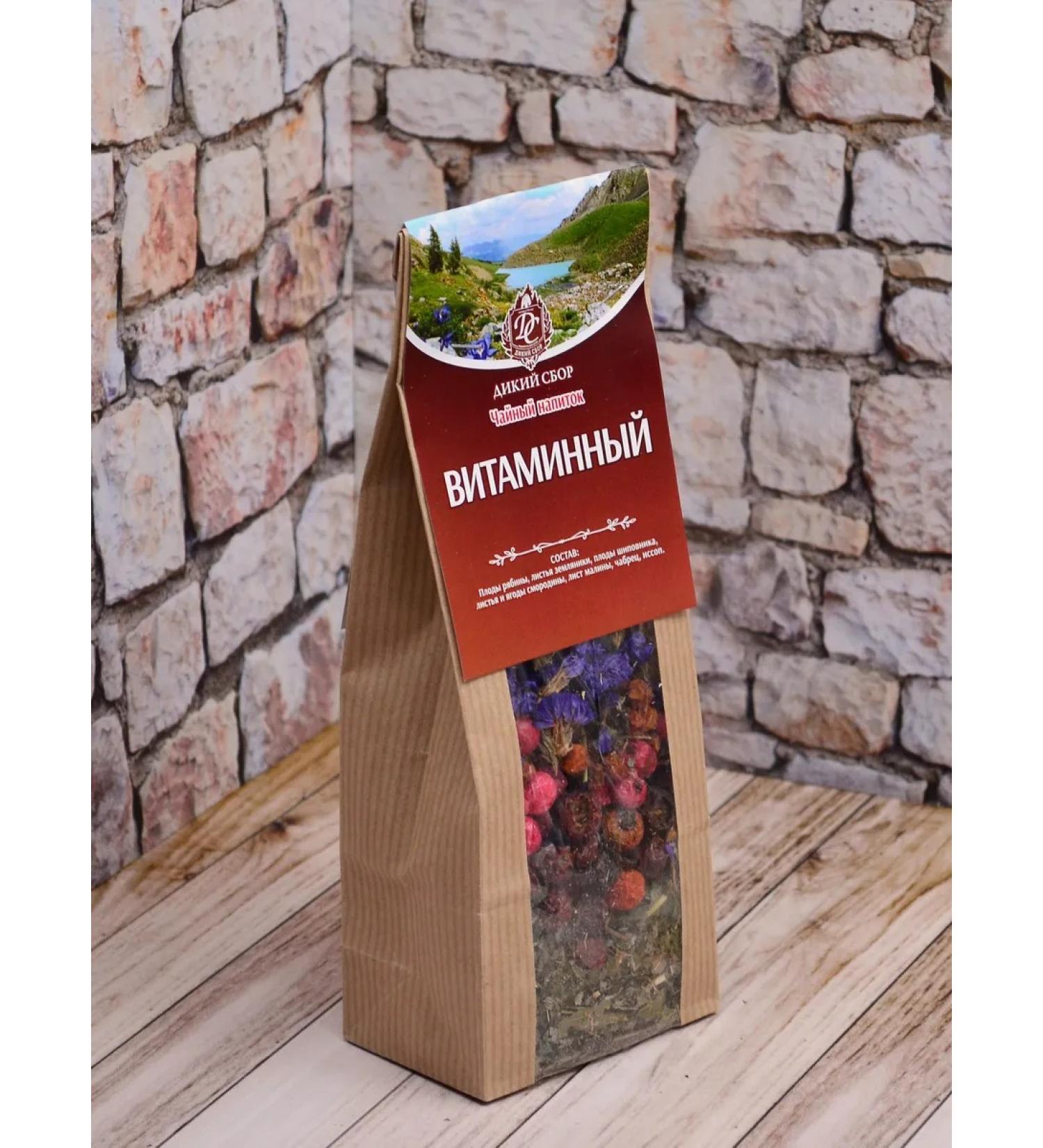 Wild Gathering Tea drink vitamin 50g of herbal collection - Buy Online on GoSupps.com