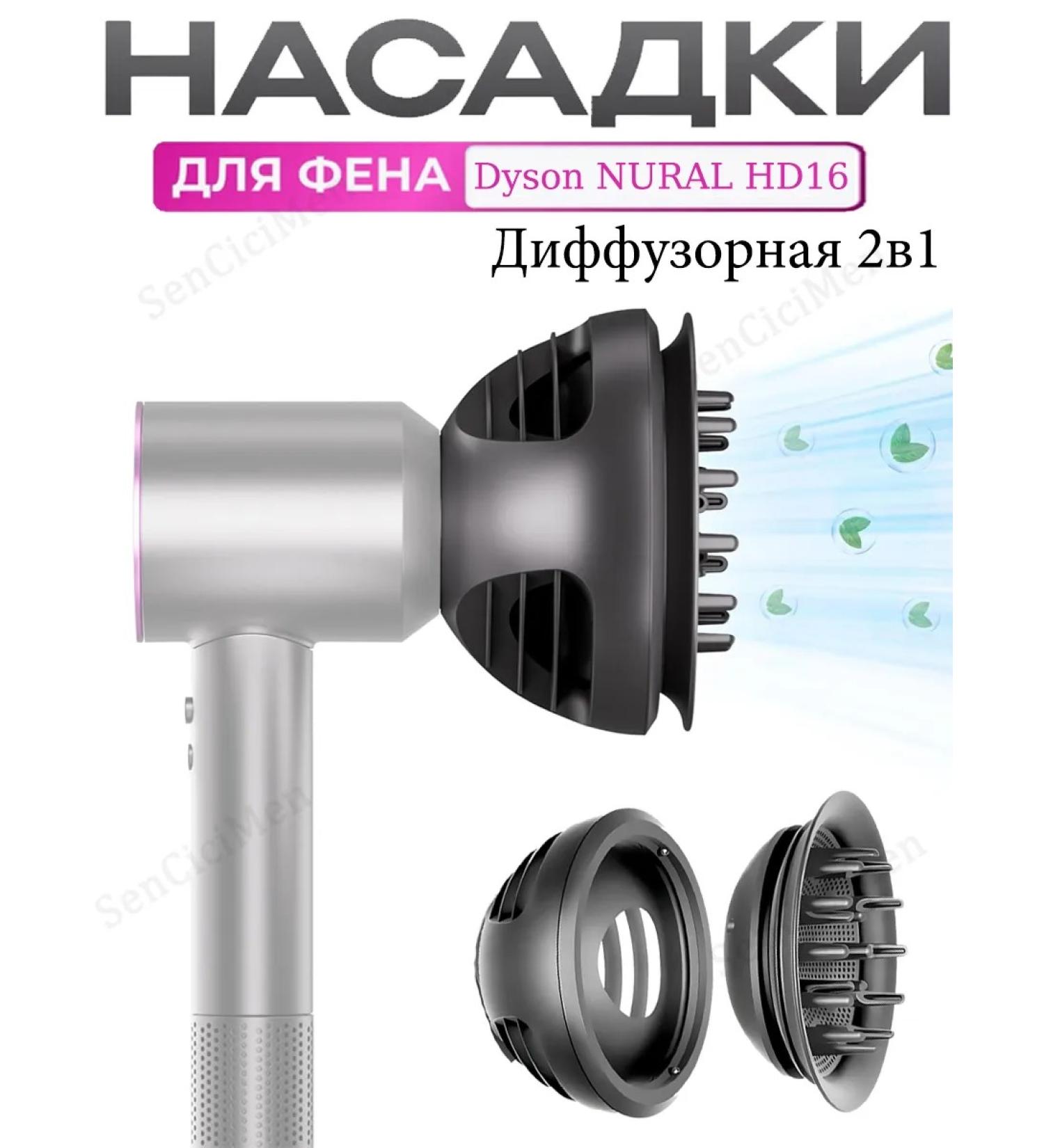 Sensicimen 2B1 Diffusor nozzle on Dyson Supersonic HD15 Nural HD16 - Buy Online on GoSupps.com