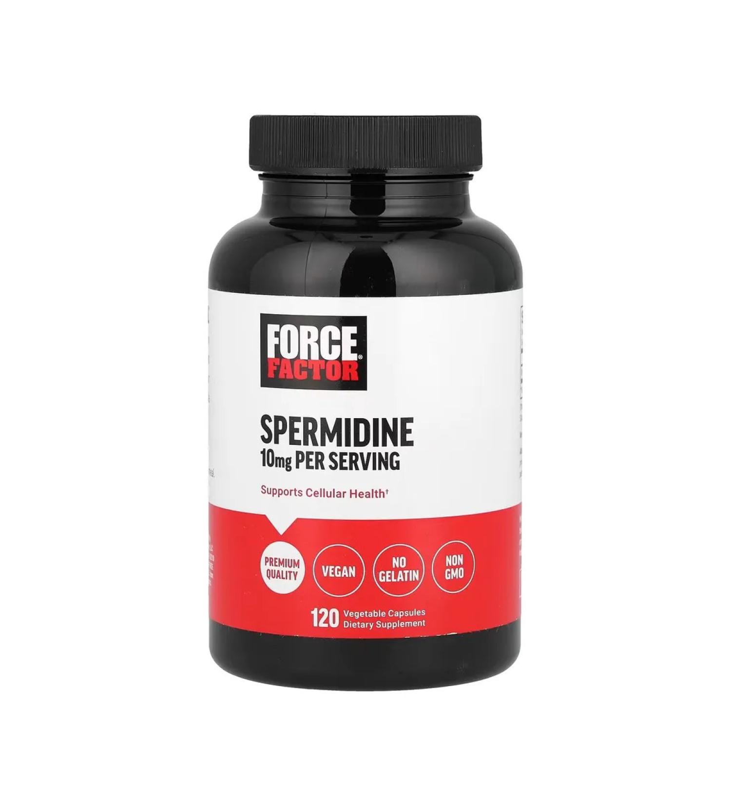 Force Factor Spermidine Spermidine antioxidant 5 mg 120 capsules - Buy Online on GoSupps.com