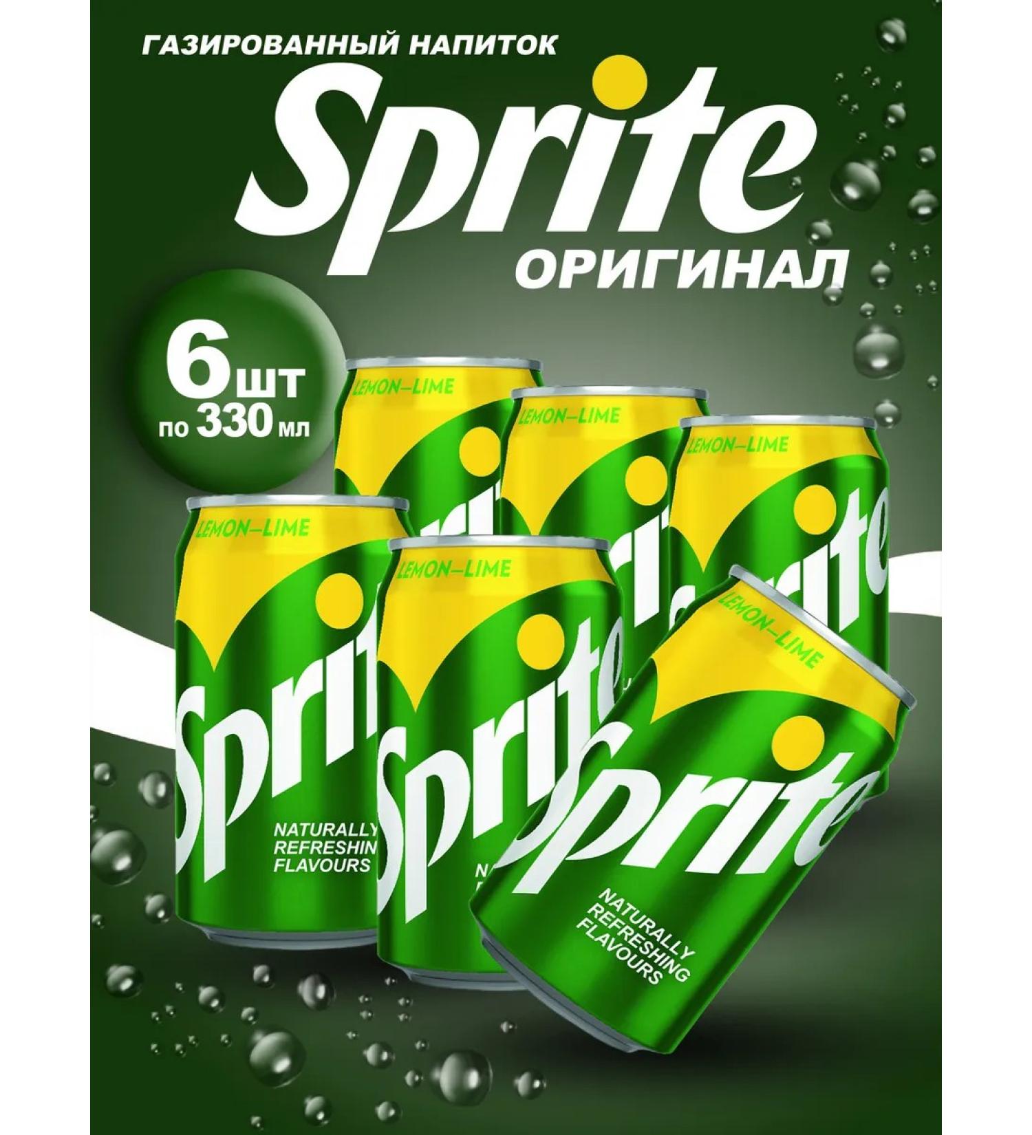 SPRITE SPRITE 6pcs x 300ml
