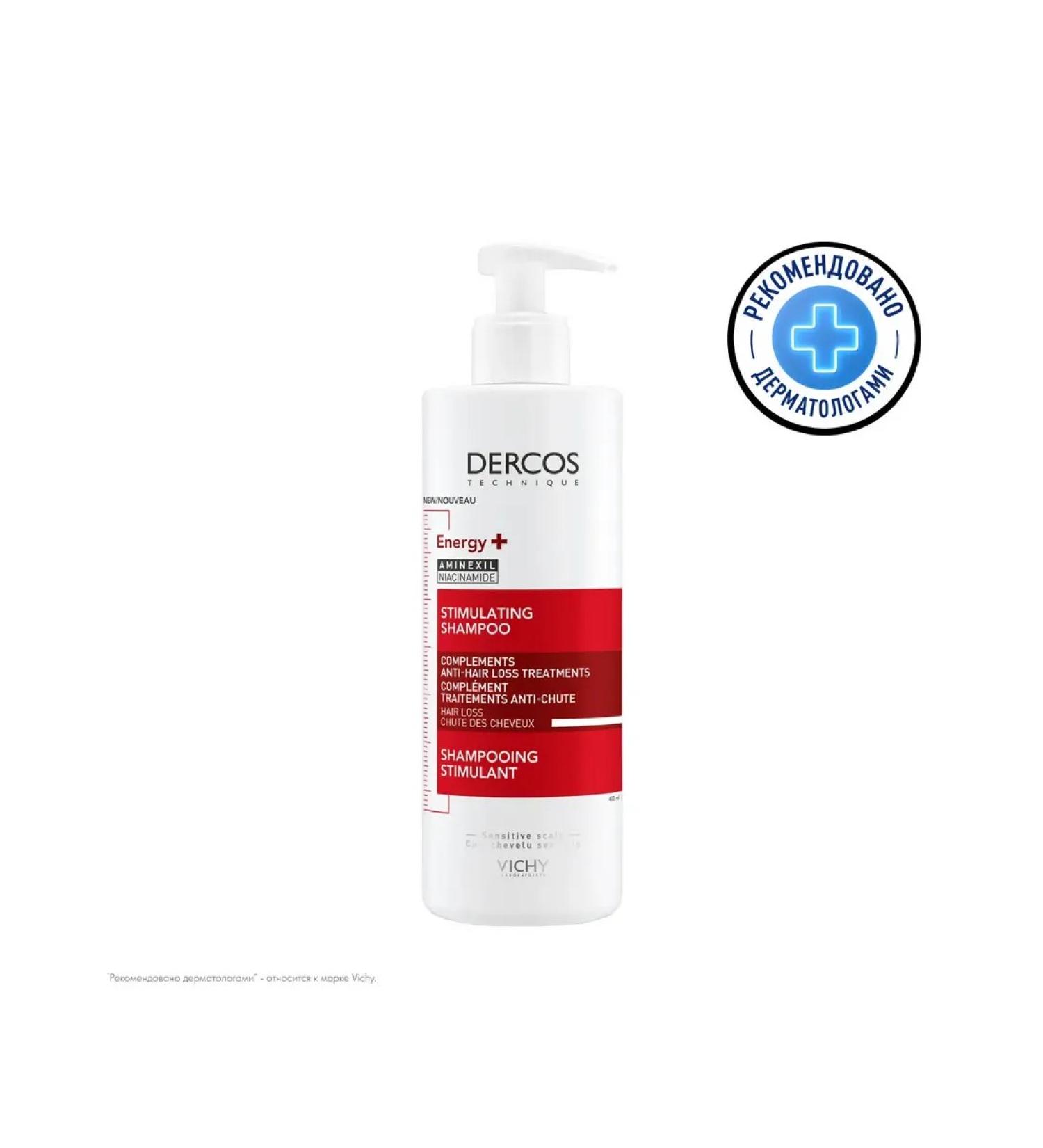 VICHY Toning shampoo against hair loss 400 ml - Buy Online on GoSupps.com