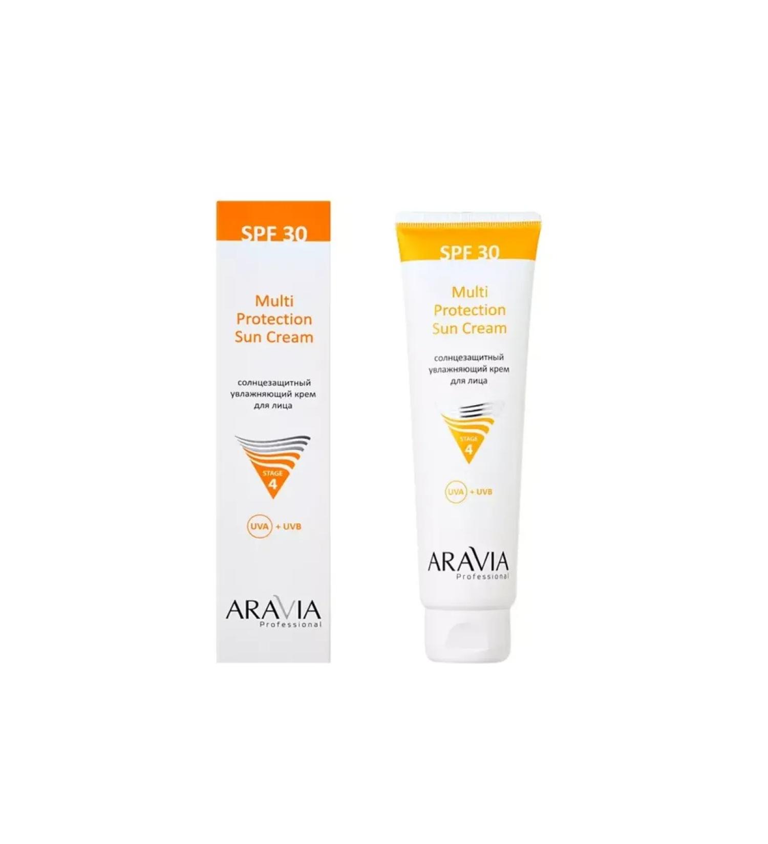 ARAVIA Professional Face cream Sunny moisturizer SPF 30 - Buy Online on GoSupps.com