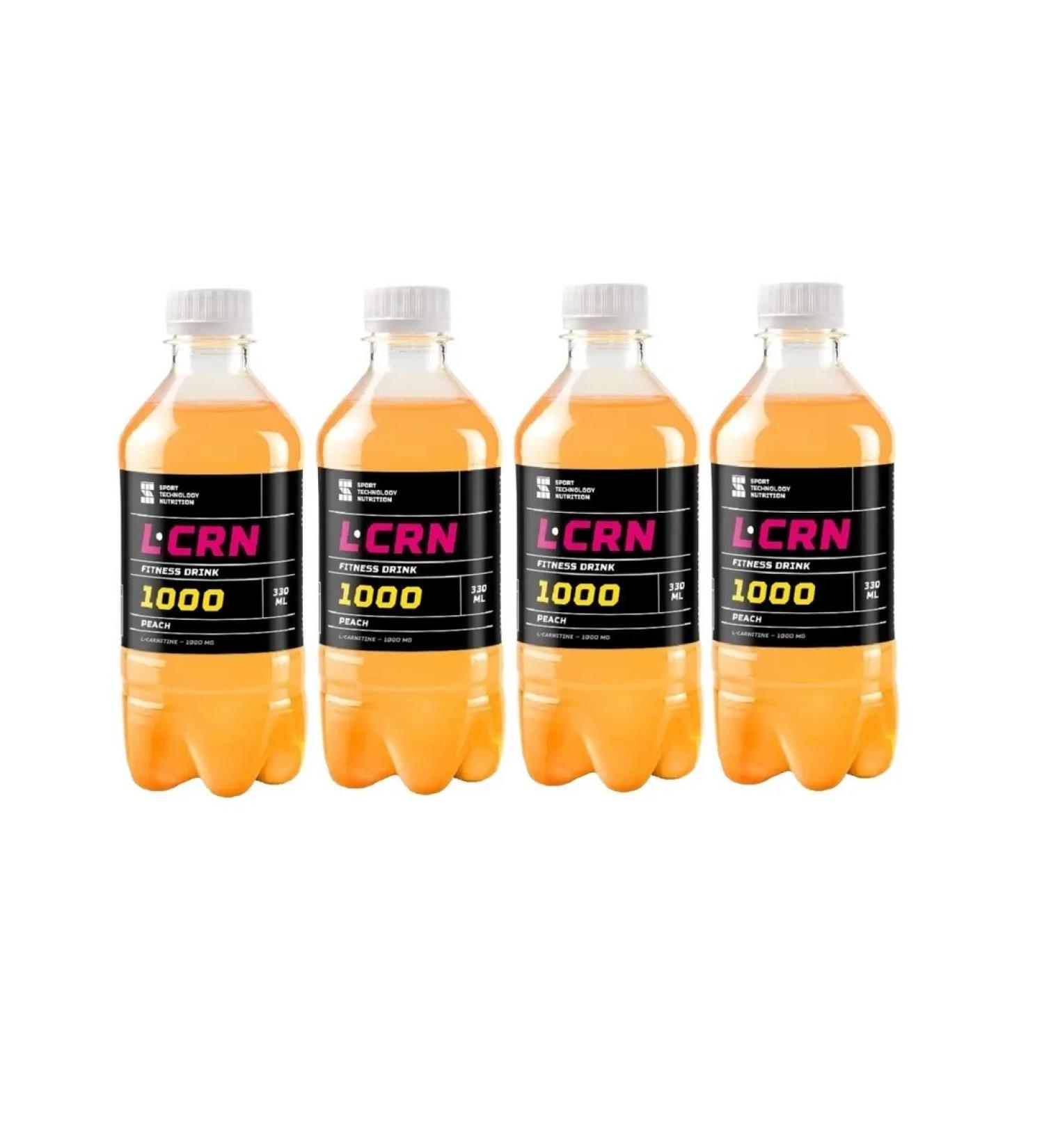 Sports technologies L-carnitine L-Carnitine 1000 330 ml 4 pcs Persik - Buy Online on GoSupps.com