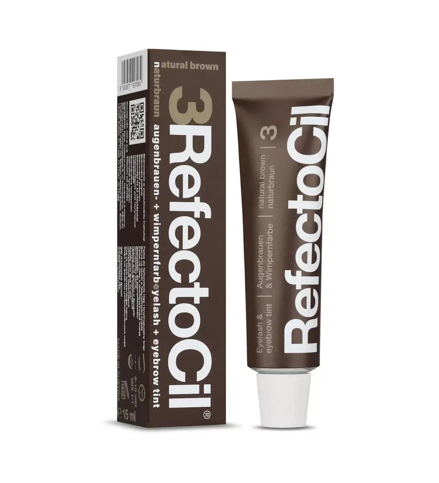 RefectoCil Paint for eyebrows and eyelashes No. 3 brown 15 ml