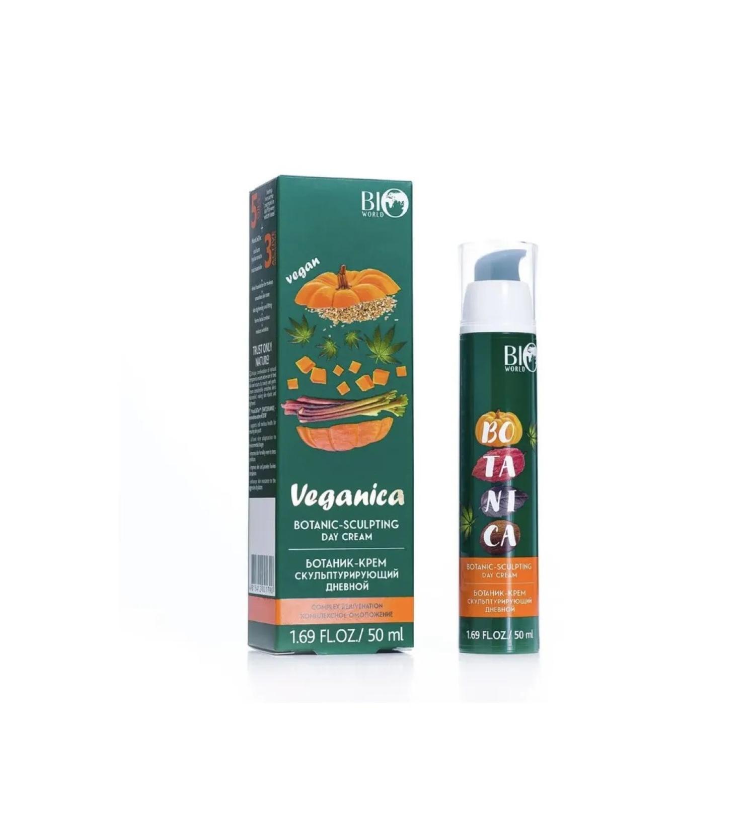 Bio World Veganica Botanik-Crem Sculpture daytime integrated