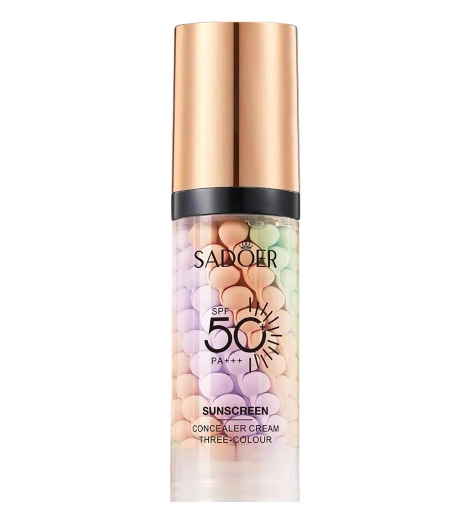 Tonal BB face cream moisturizing