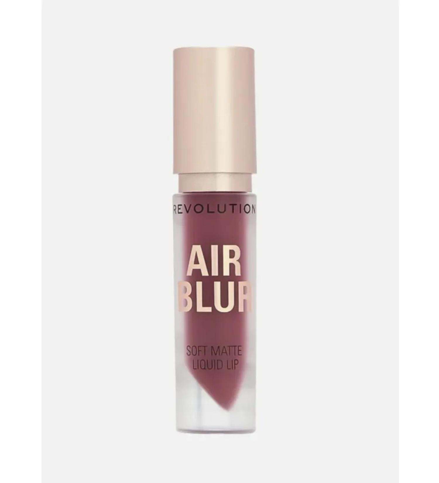 MakeUp Revolution Liquid lipstick Air Blur Matte Liquid Black Cherry - Buy Online on GoSupps.com