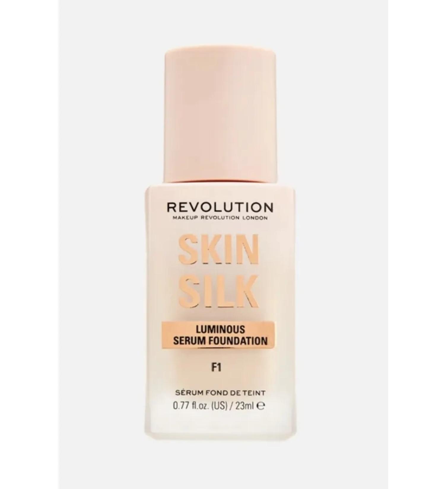 MakeUp Revolution Tonal face base Skin Silk F1 - Buy Online on GoSupps.com