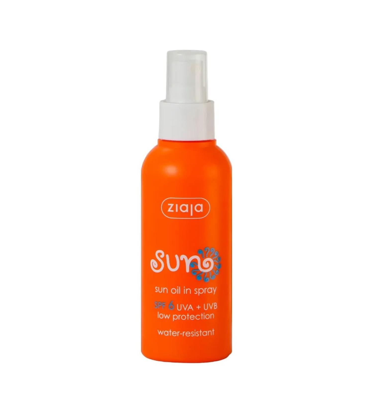 Ziaja Sunscreen for tanning SPF 6 125 ml