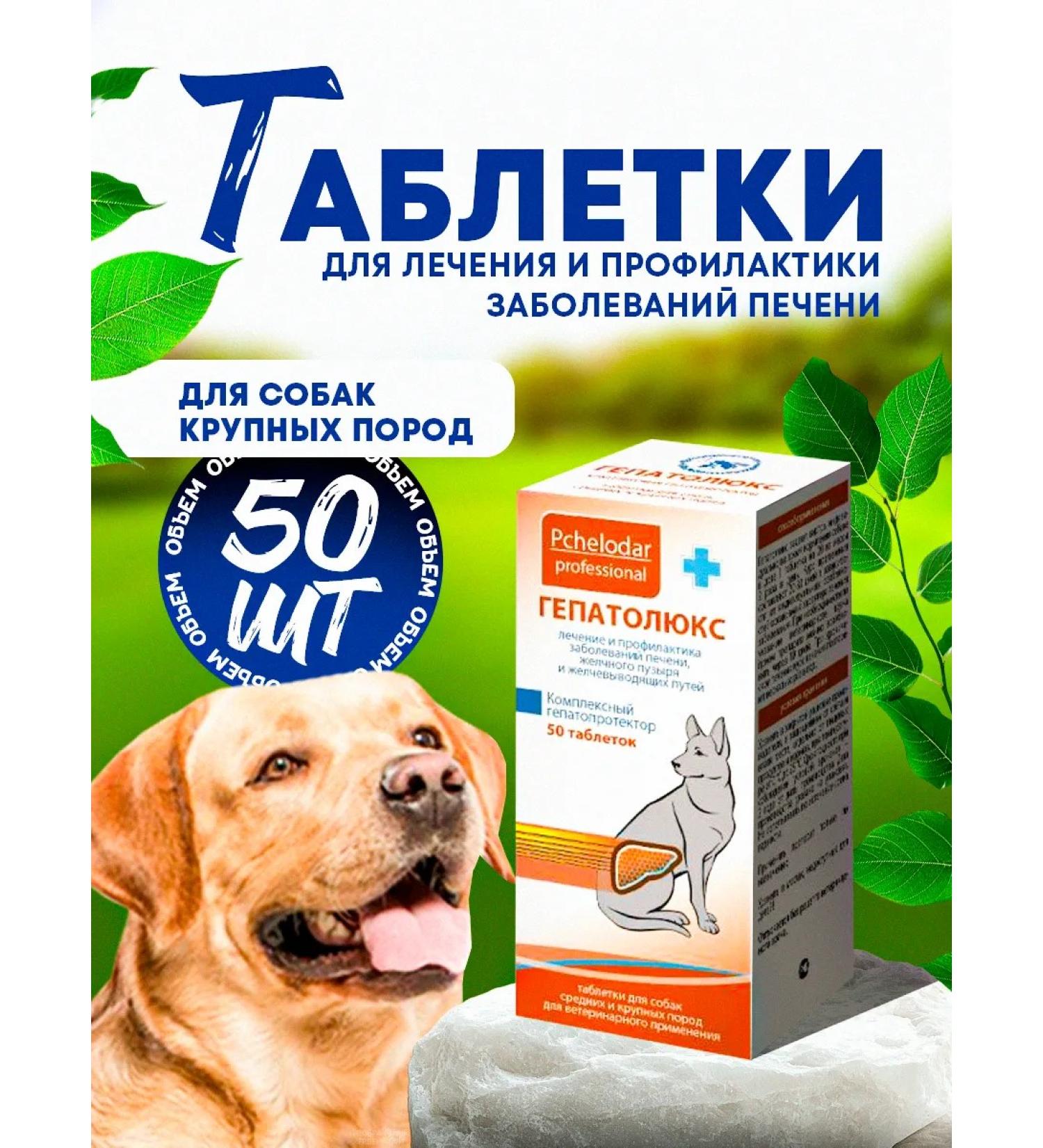 Beekeeper Hepatolux tablets for medium and large dogs