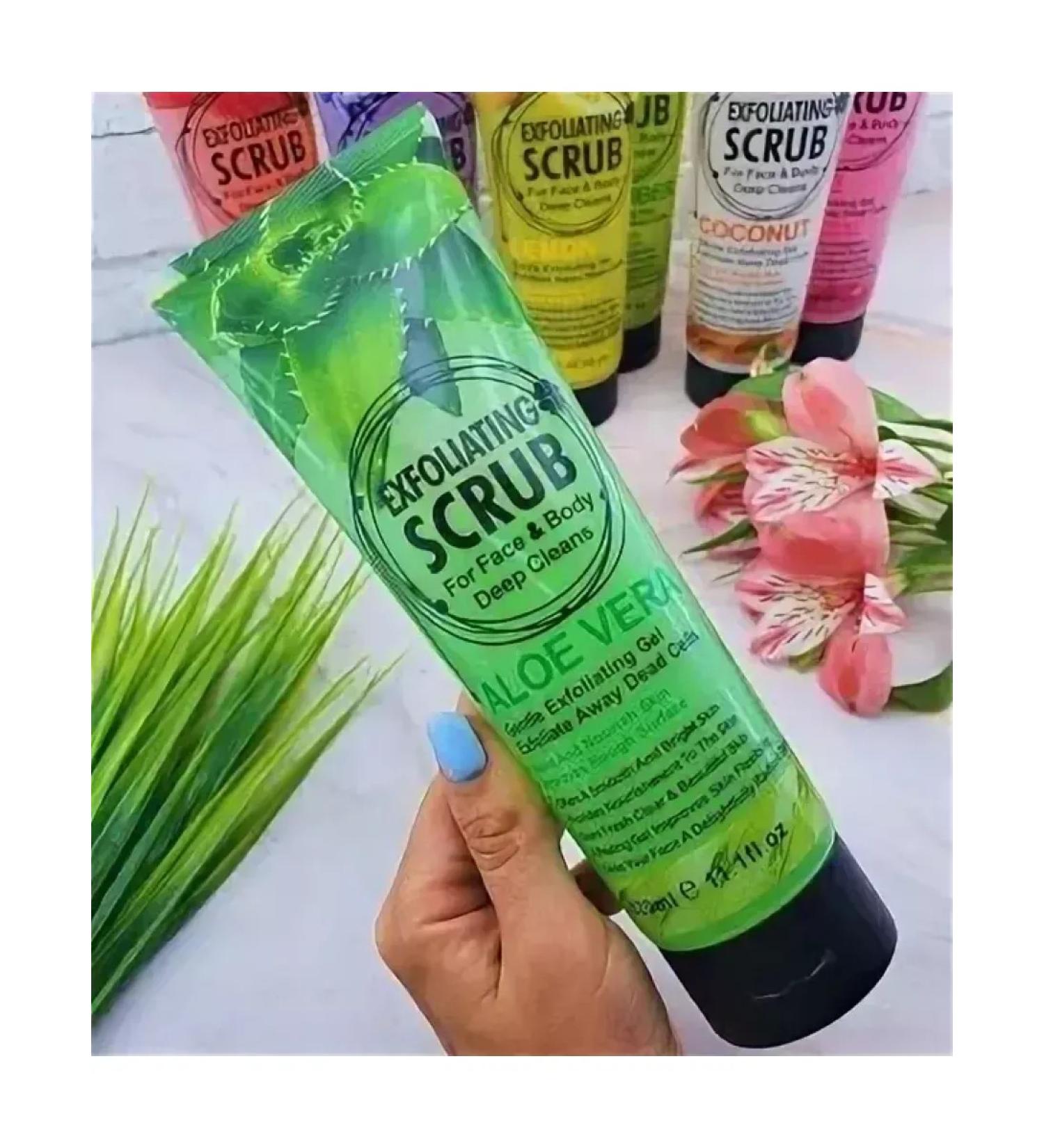 Win shop Face and body scrub with extract Aloe faith