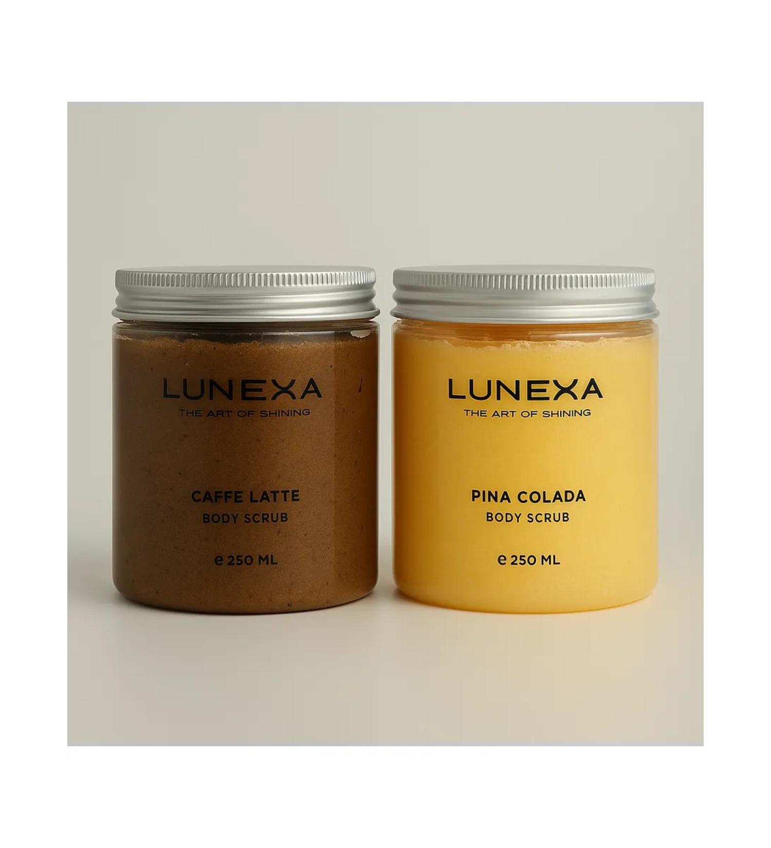 LUNEXA Gel - scrub Latte + pina Kolada 2 pcs