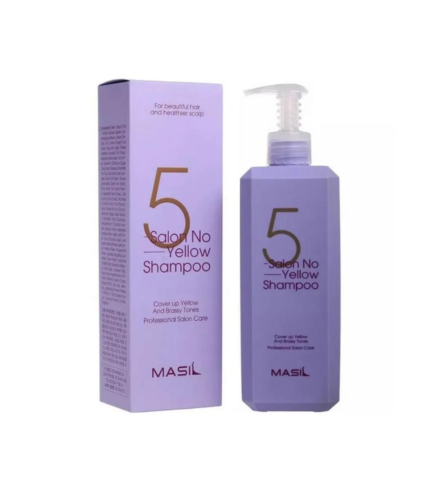 MASIL Shampoo to neutralize yellowness of hair 5 Salon no