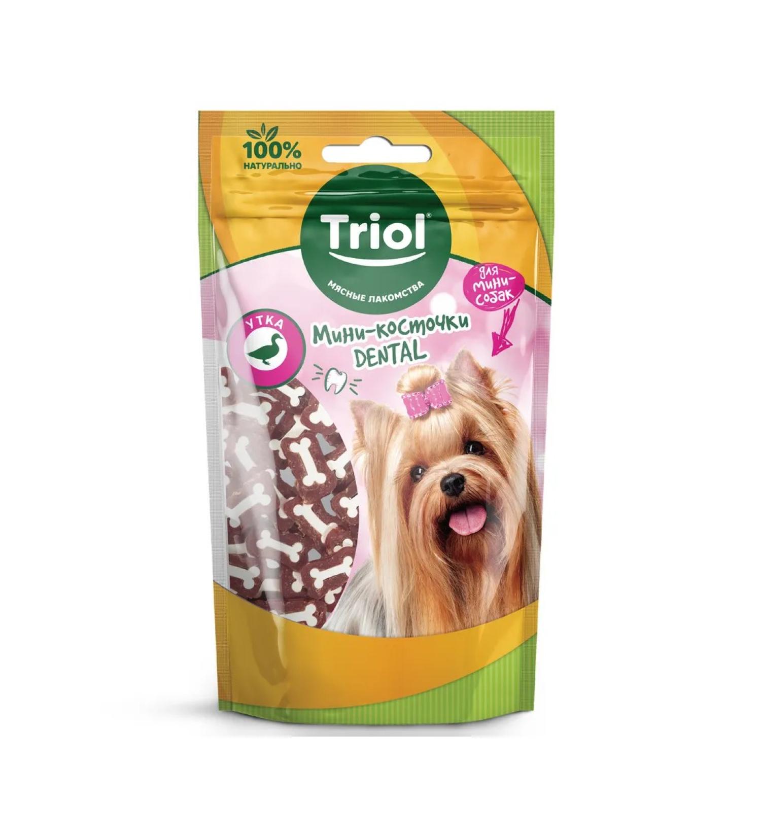 Triol Dog delicacies "Mini-bunks from a duck" 50g - Buy Online on GoSupps.com