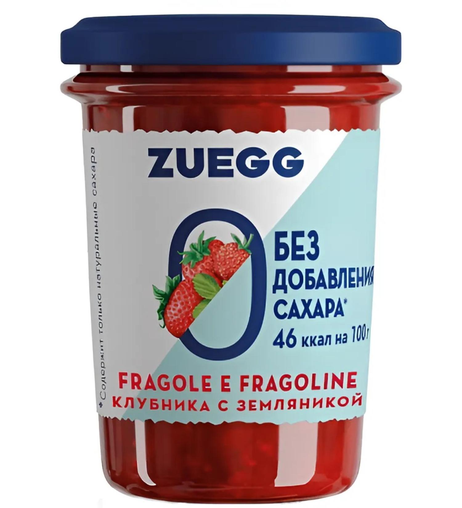 Zuegg Zero confiture strawberries with strawberries without sugar 220g