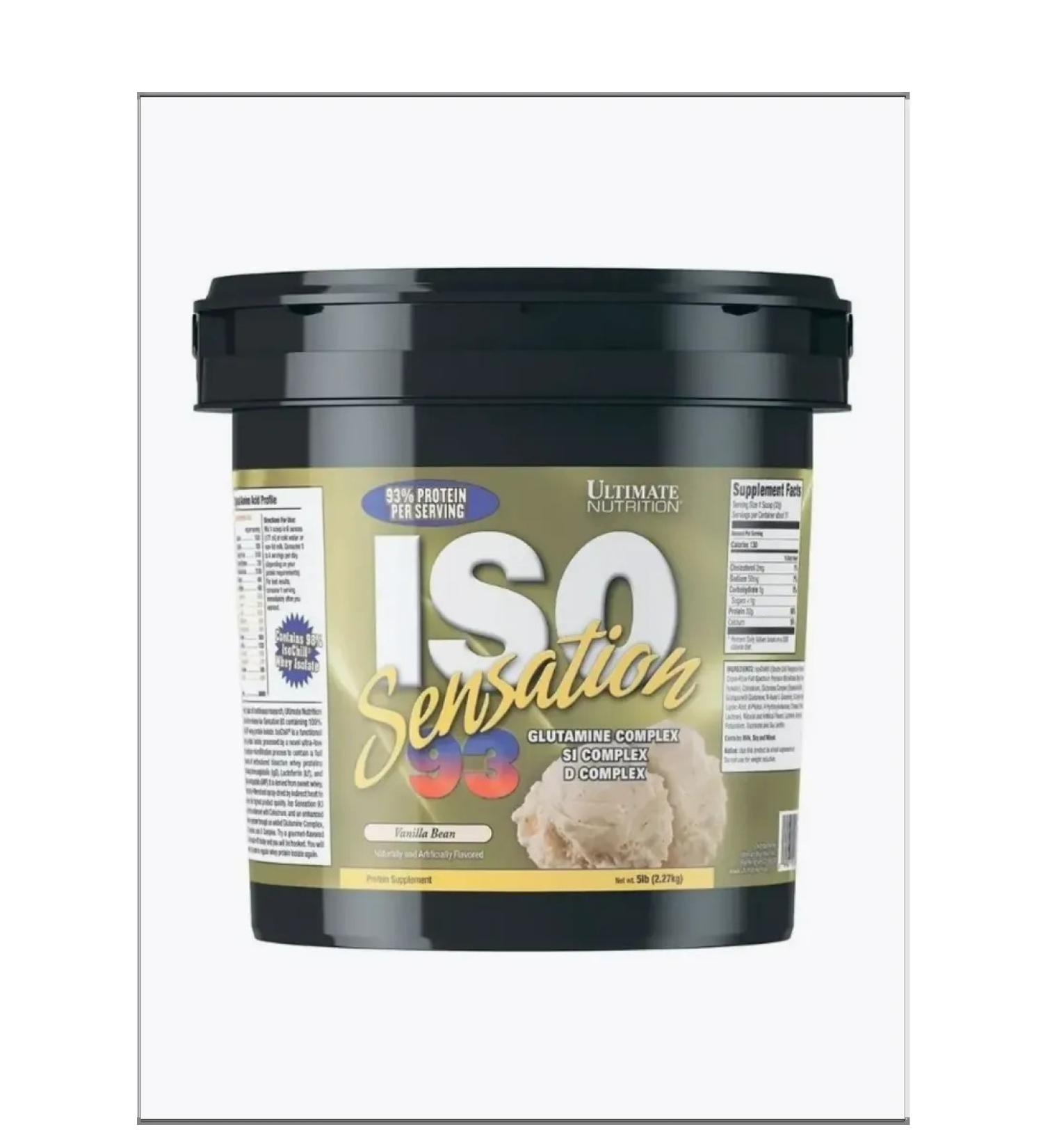 Ultimate Nutrition Protein ISO Sensation 2270 gr vanil