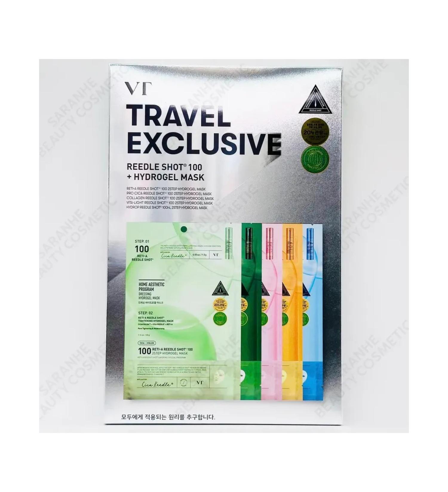 VT Cosmetics Two -stage hydrogel masks 5pcs Redle Shot 100 2step - Buy Online on GoSupps.com