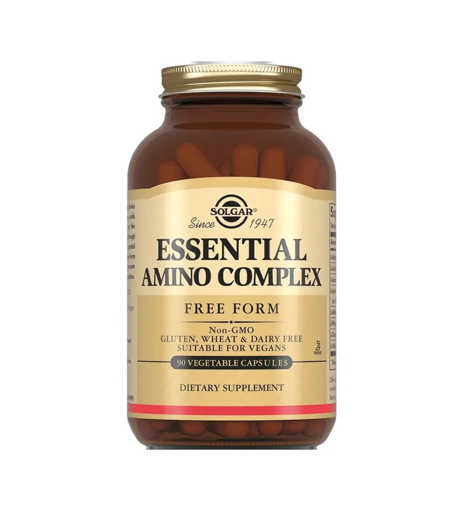 SOLGAR Complex of the main amino acids 90 pcs - Buy Online on GoSupps.com