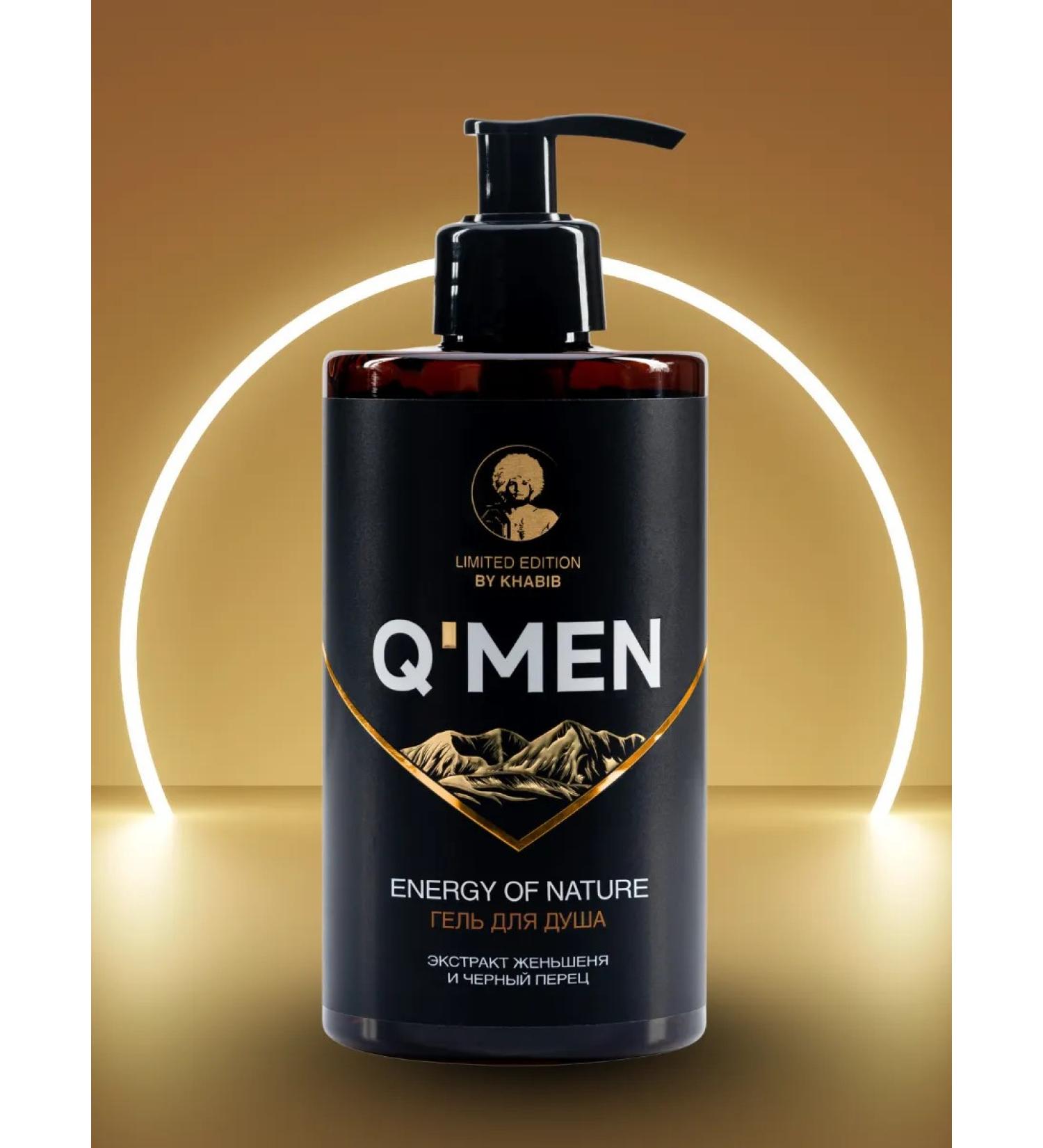 Q'MEN Soul gel male energy of nature 410 ml