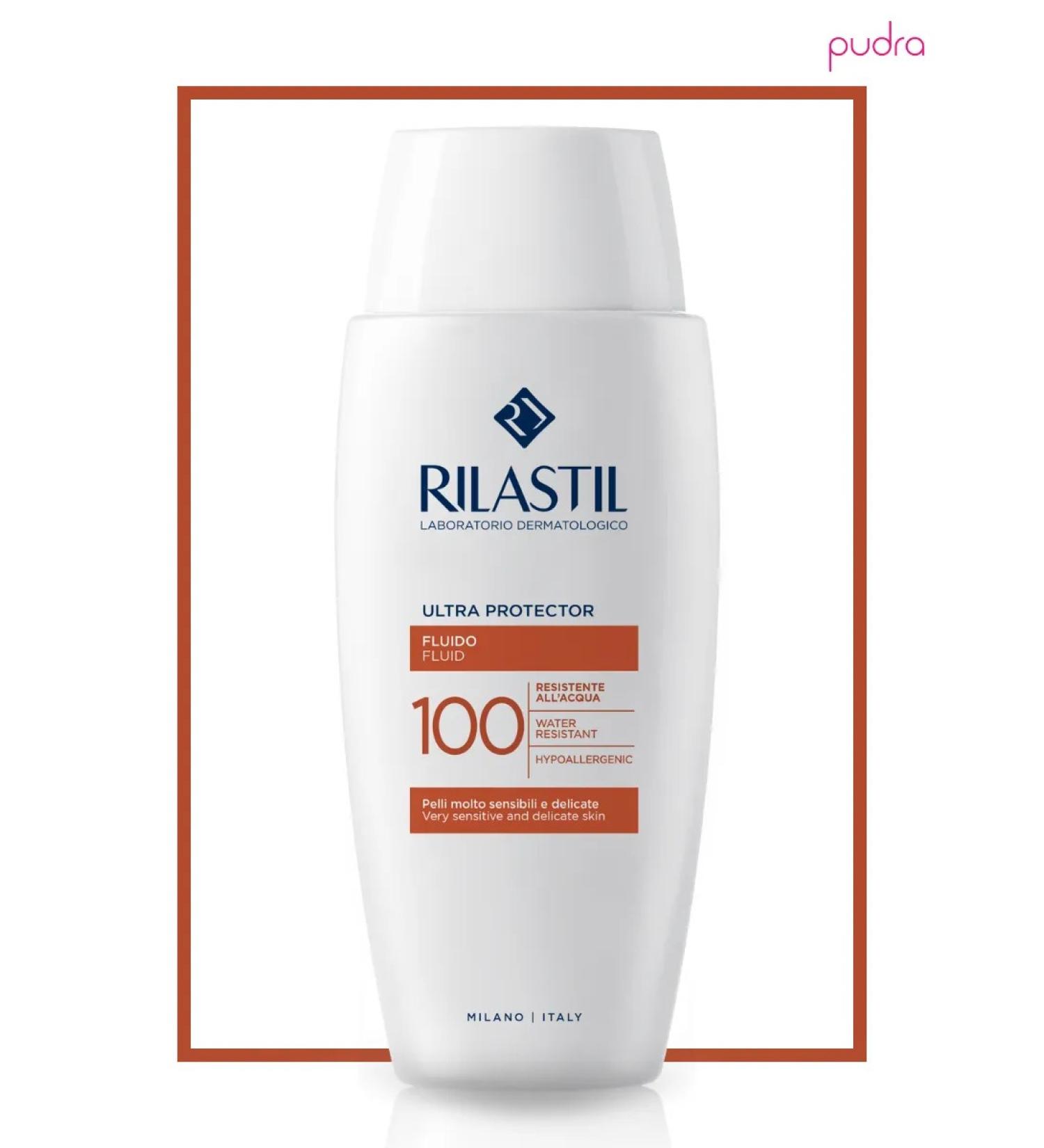 Rilastil Sunscreen fluid 100 Ultra Protector SPF 50 - Buy Online on GoSupps.com