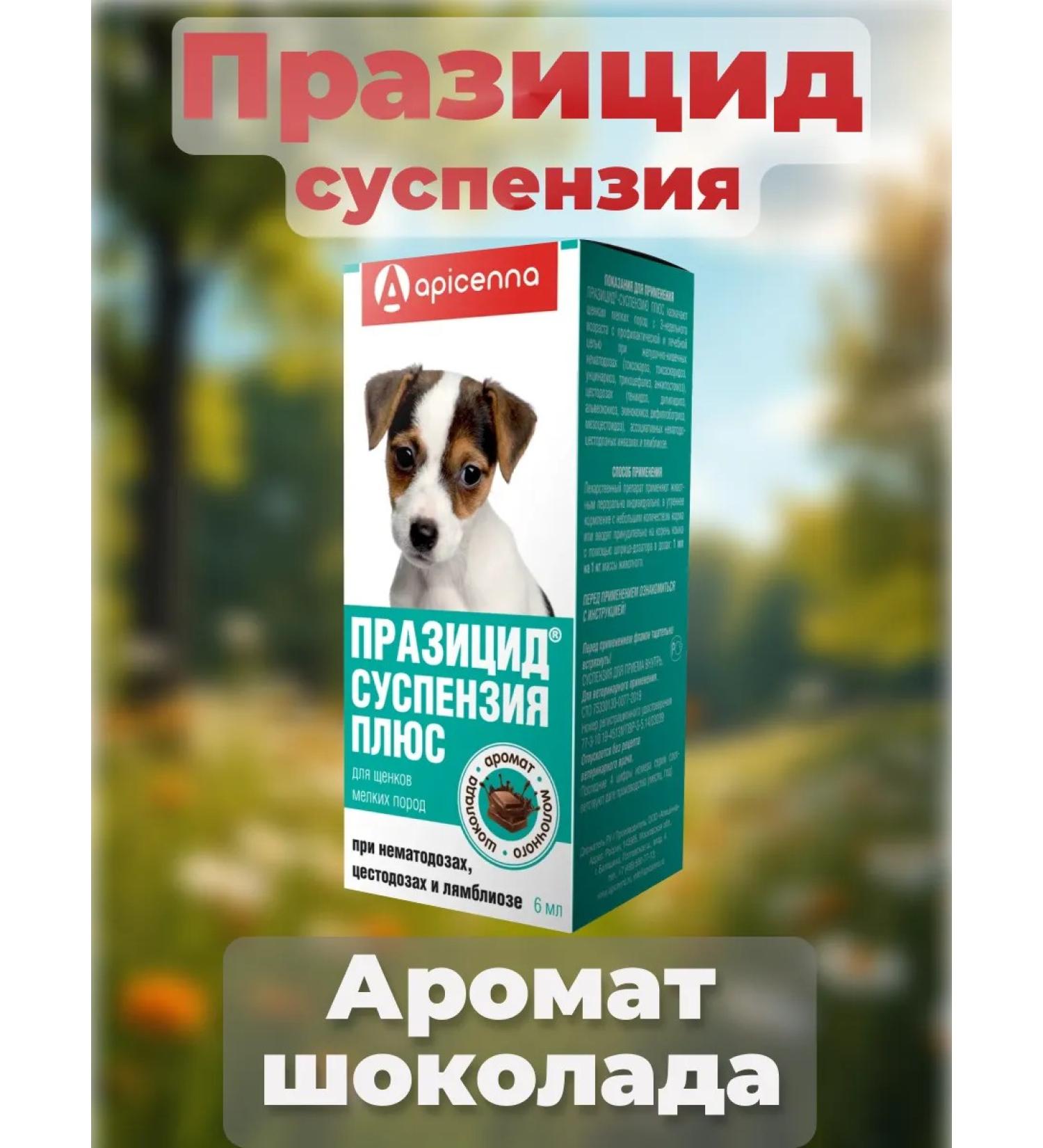 Apicenna Prasicide plus suspension for puppies  - Buy Online on GoSupps.com