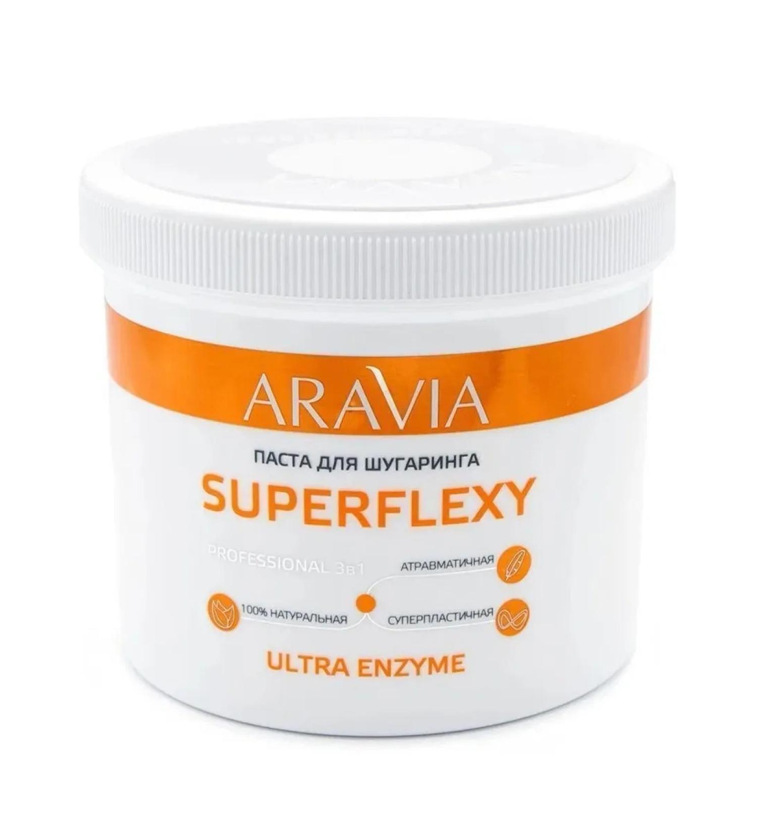 ARAVIA Superflexy Ultra Enzyme Paste for Shugaring 750 g - Buy Online on GoSupps.com