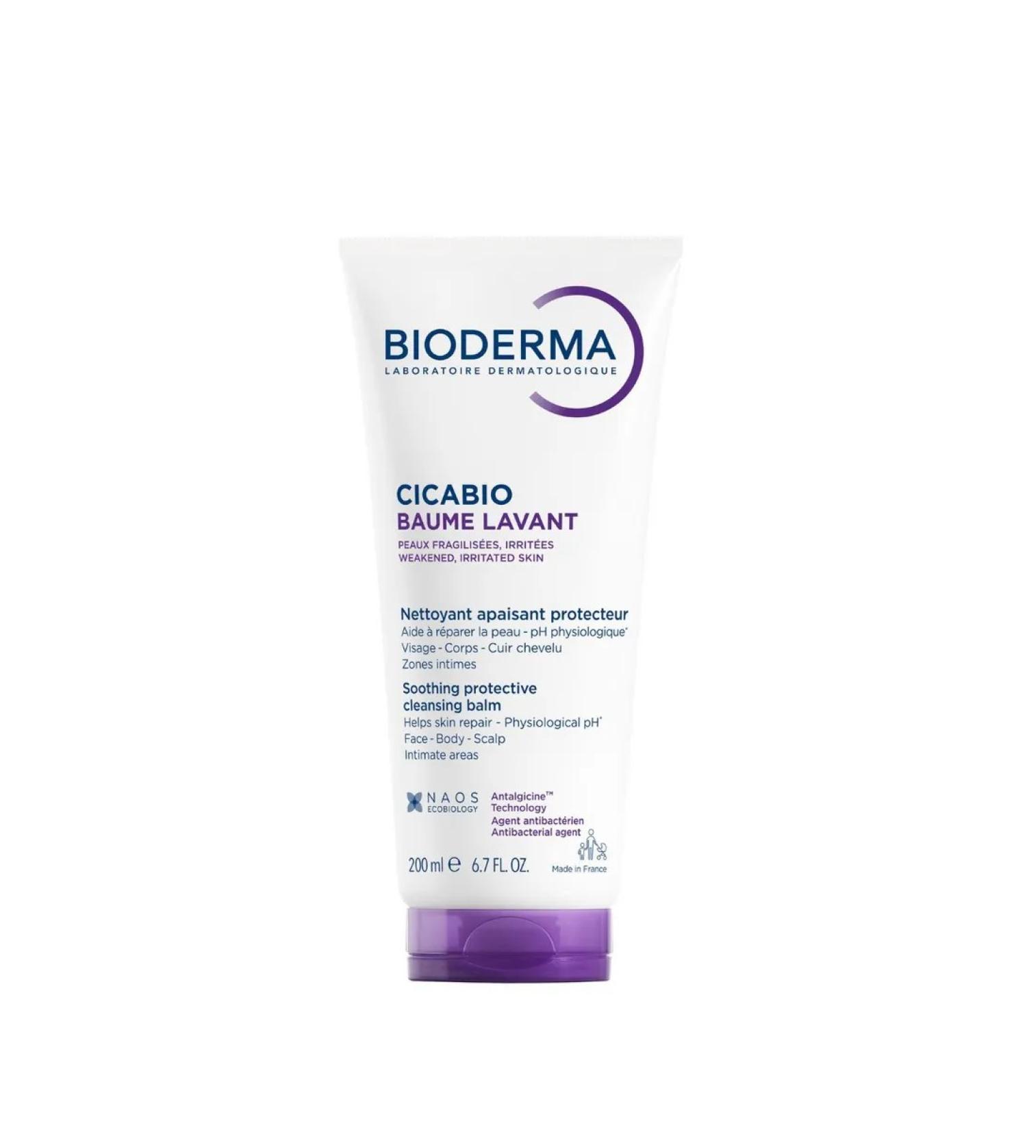 Bioderma Biooderm Balm cleansing Cicabio Baume Lavant 200 ml - Buy Online on GoSupps.com