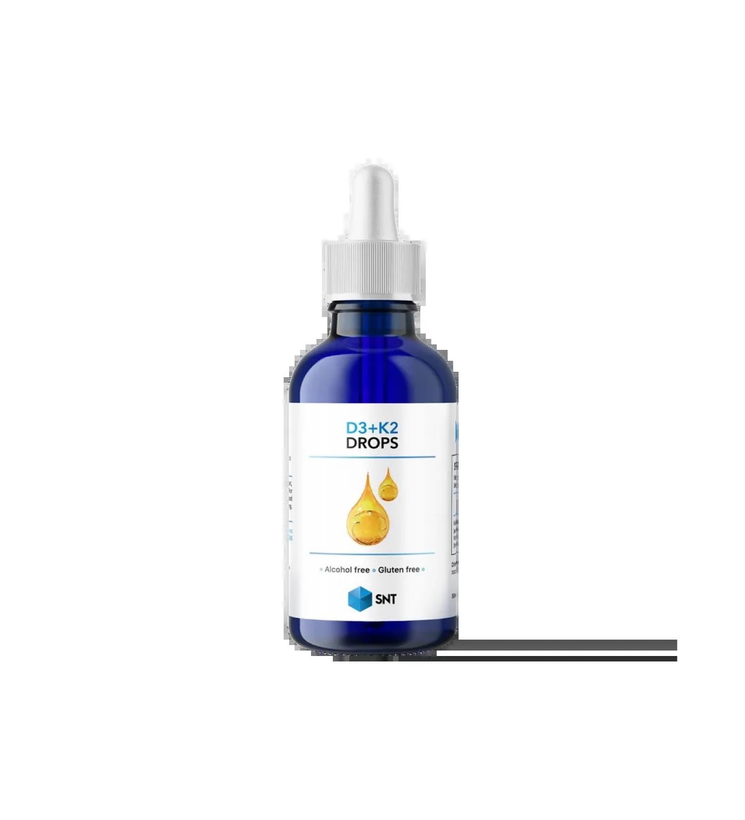 SNT Vitamin D3 + K2 Drops 2 OZ - Buy Online on GoSupps.com