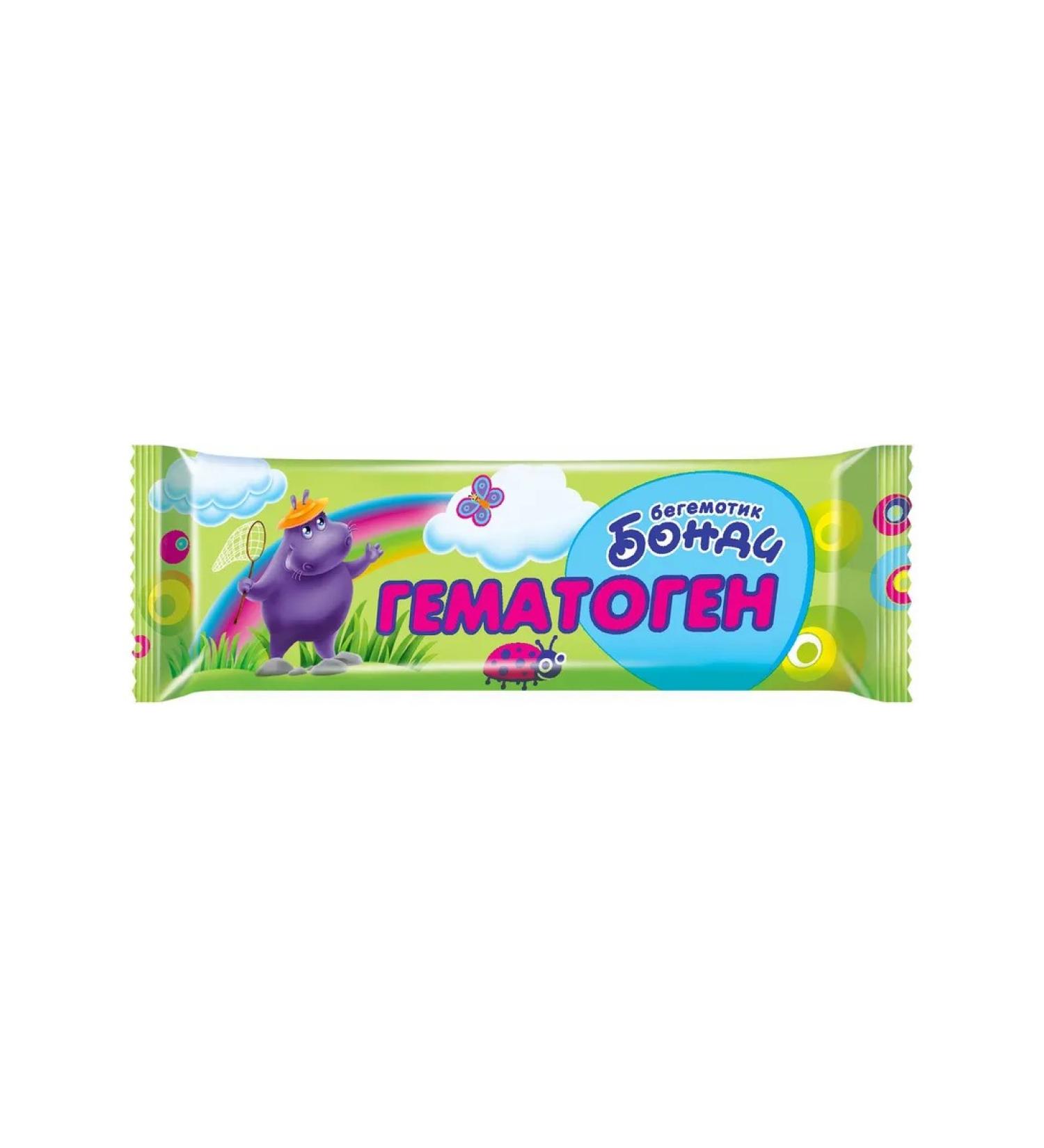 Hematogen Hippo Bondy Batonchik 40 g