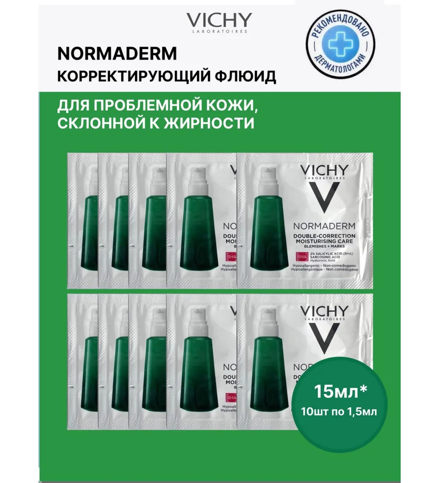 Vichy Normaderm Fluide Double-Correction 10 Sasha - Buy Online on GoSupps.com