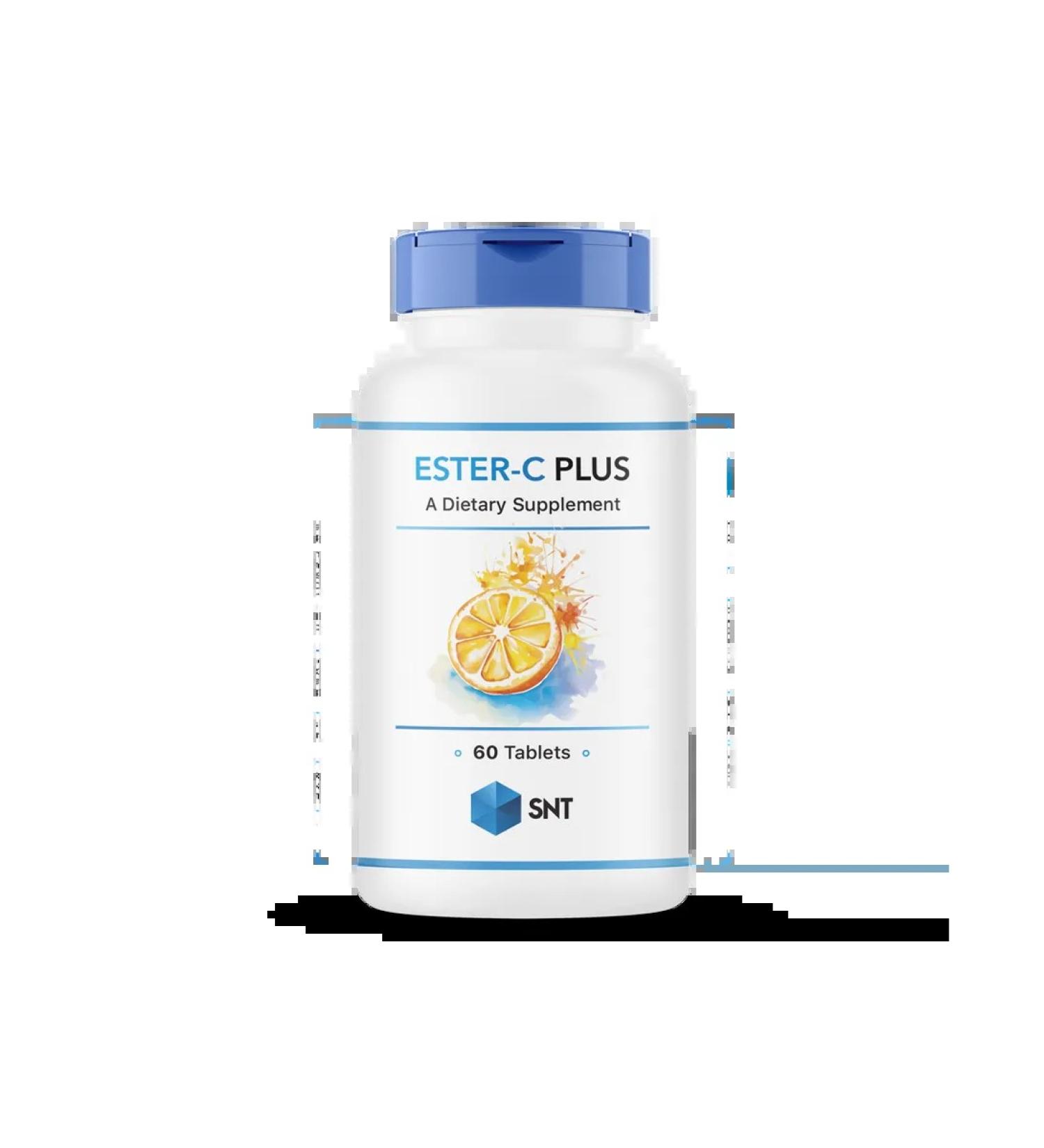SNT Ester C Plus 900 mg 60 tablets - Buy Online on GoSupps.com