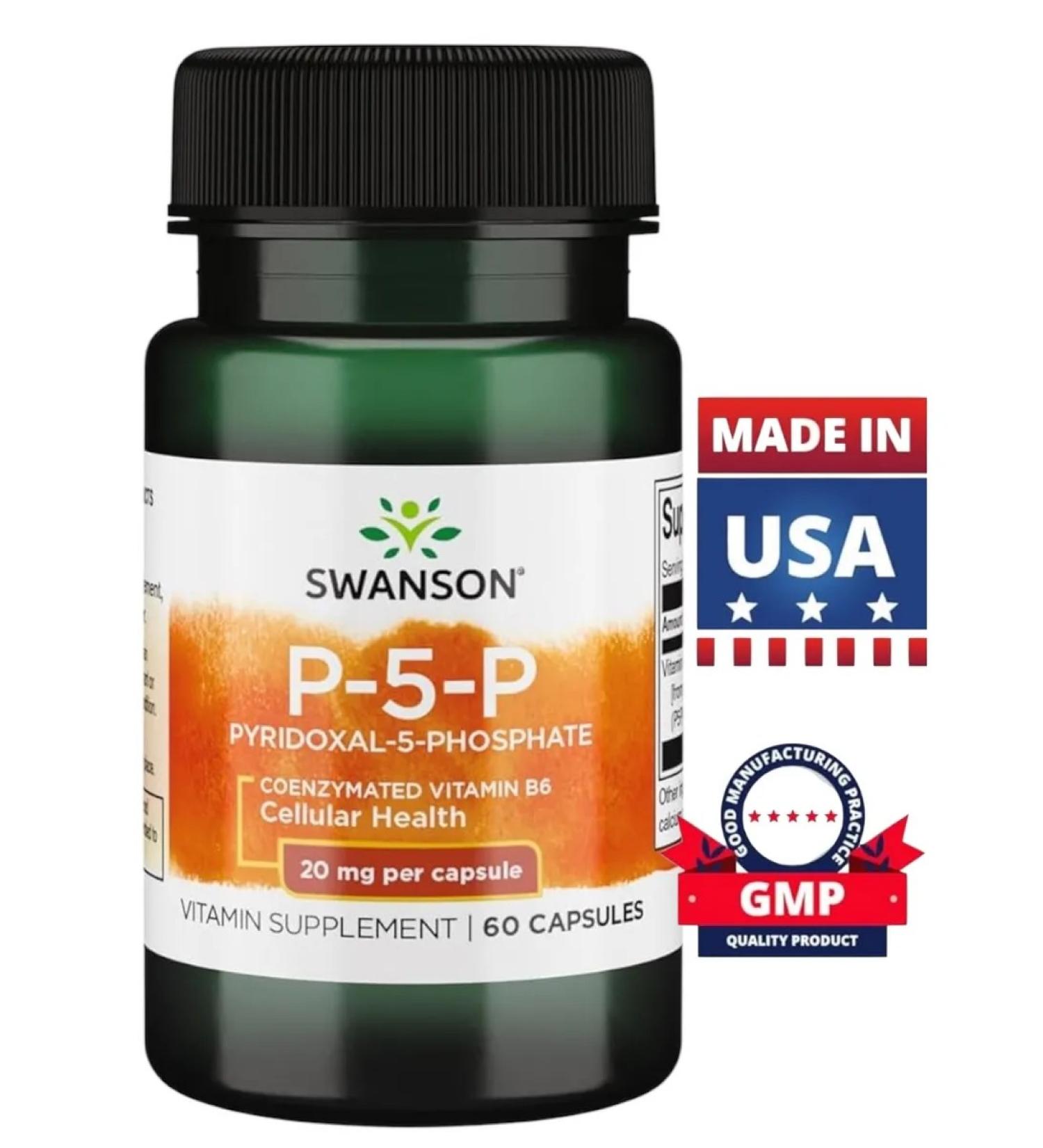 Natrol P-5-P (pyridoxal-5-phosphate) Coenzymated Vitaminb-6 - Buy Online on GoSupps.com