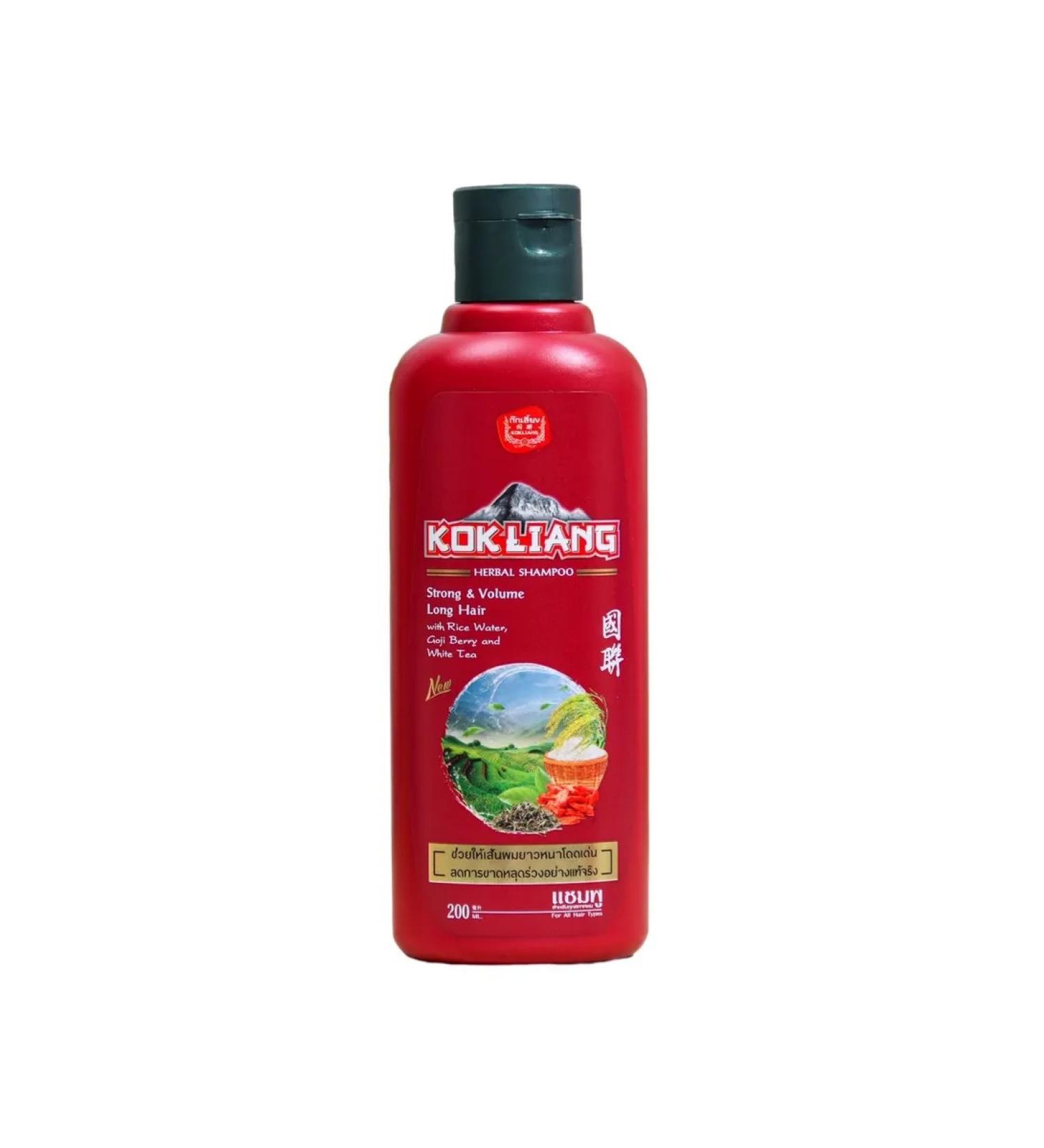 Kokliang Shampoo for long hair with Gerja berries white tea